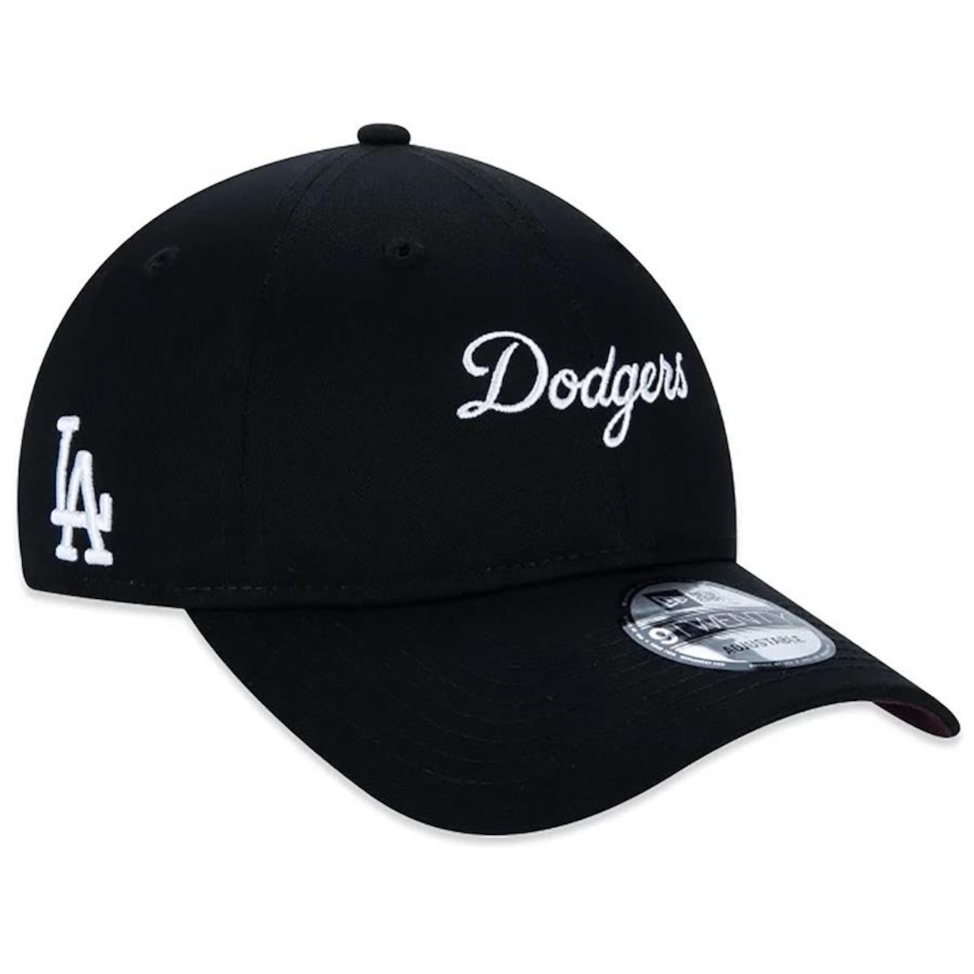 Boné Aba Curva New Era 9Twenty Los Angeles Dodgers Mlb Genuine - Strapback - Adulto - Foto 1