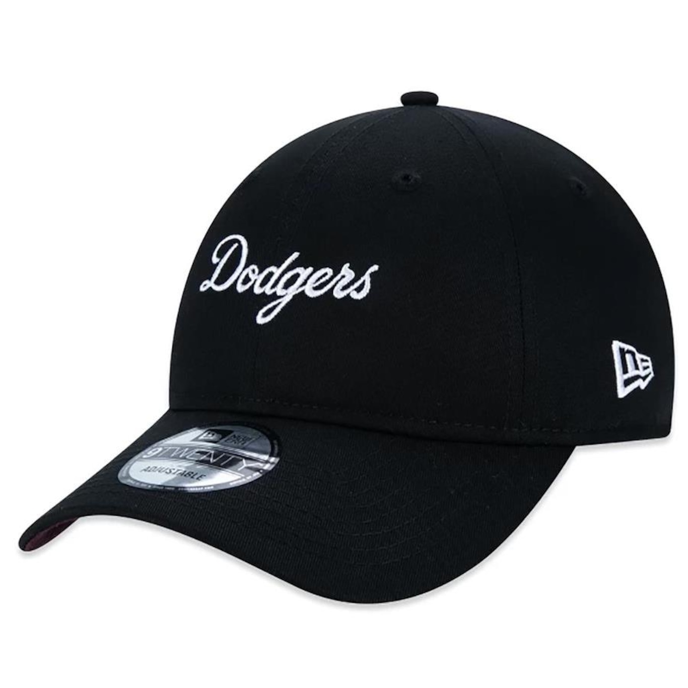 Boné Aba Curva New Era 9Twenty Los Angeles Dodgers Mlb Genuine - Strapback - Adulto - Foto 3