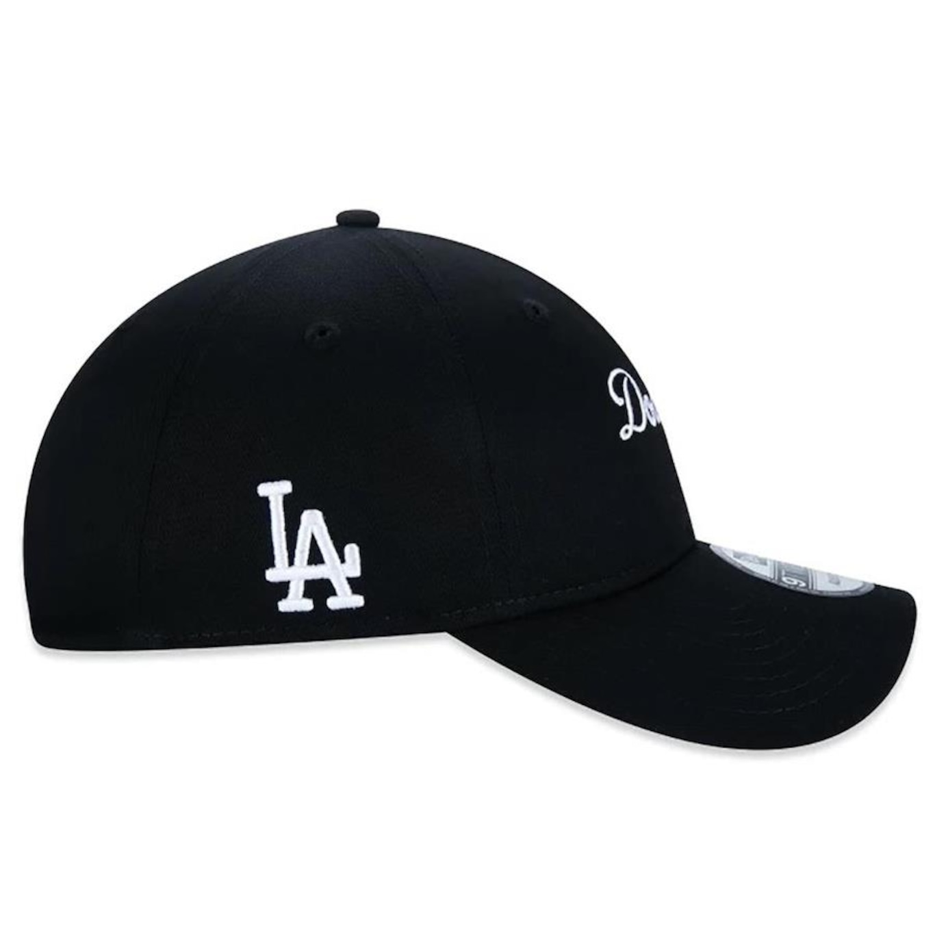 Boné Aba Curva New Era 9Twenty Los Angeles Dodgers Mlb Genuine - Strapback - Adulto - Foto 4