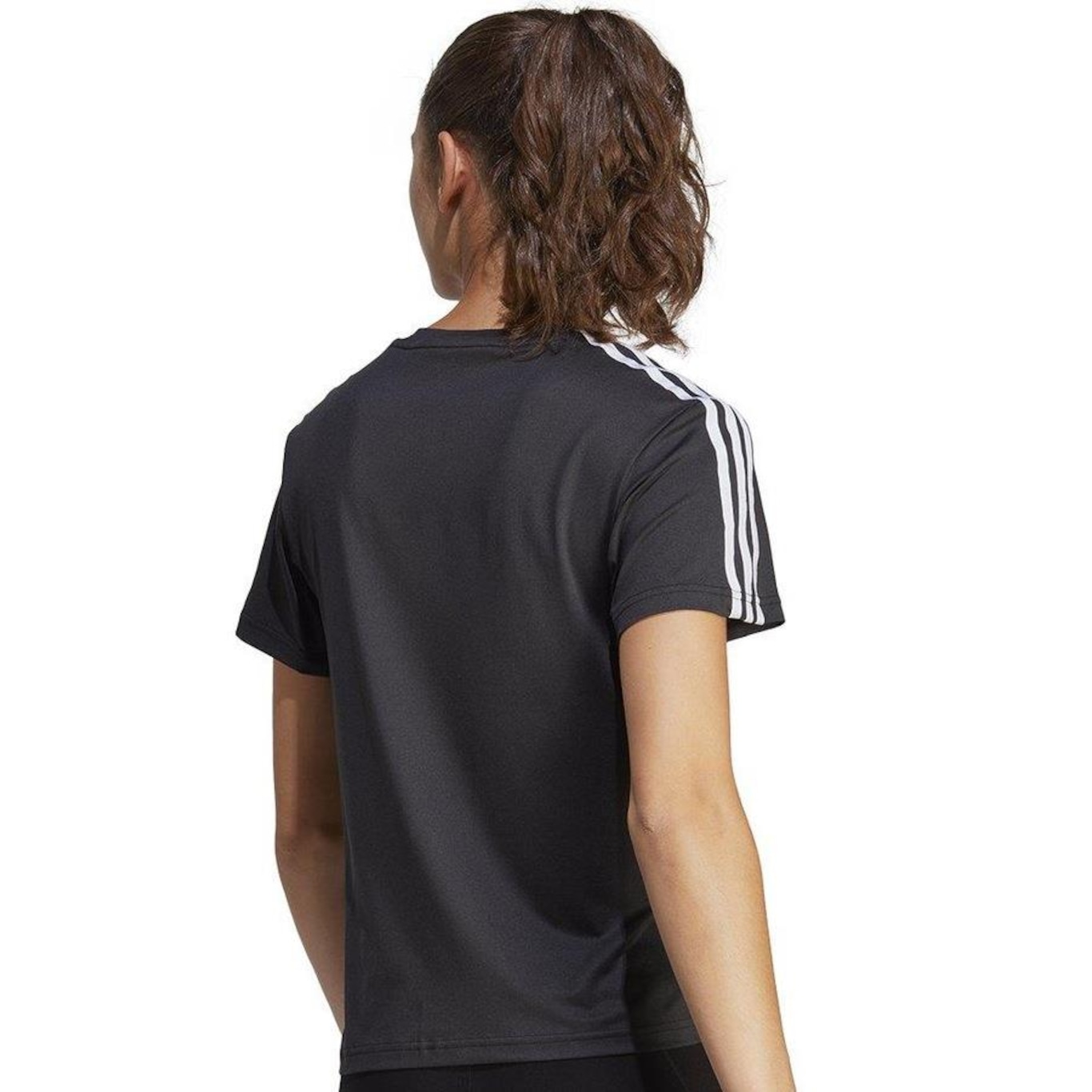 Camiseta adidas Train Essentials 3S - Feminina - Foto 2