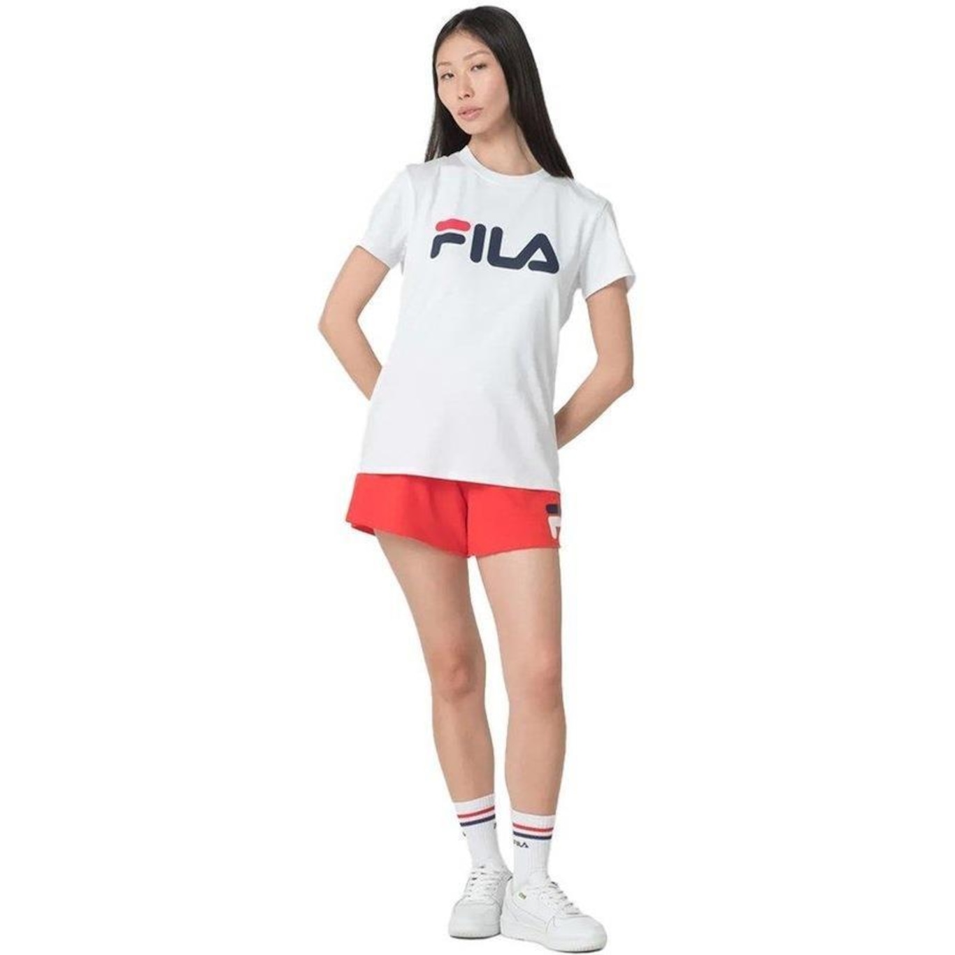 Camiseta Fila Letter Premium II - Feminina - Foto 4