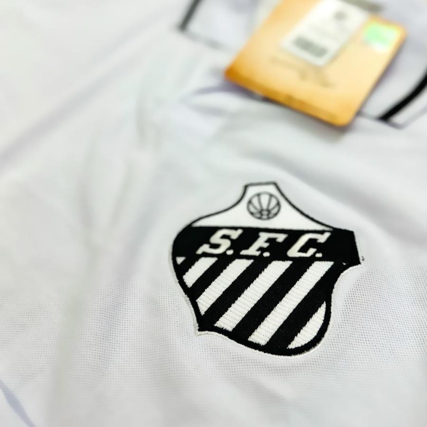 Camisa Polo do Santos F.C RetrôMania - Masculina - Foto 4