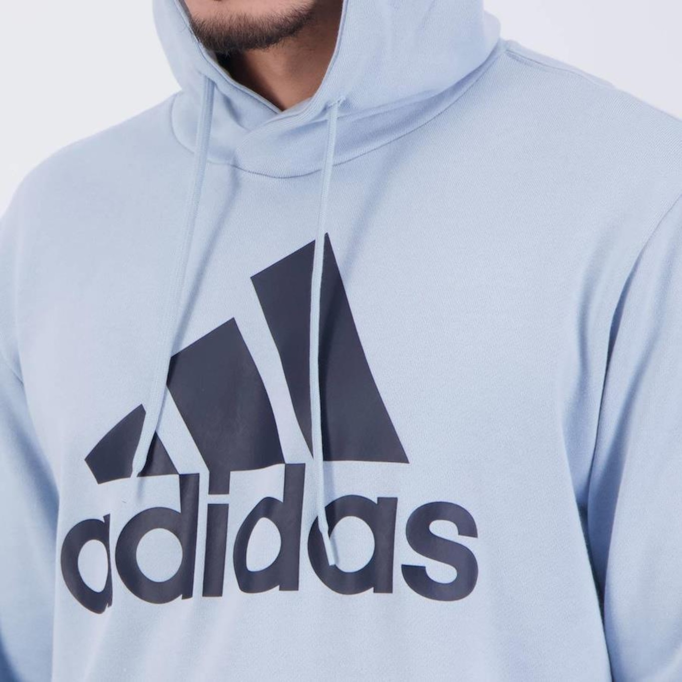 Blusão de Moletom adidas Big Logo - Masculino - Foto 6