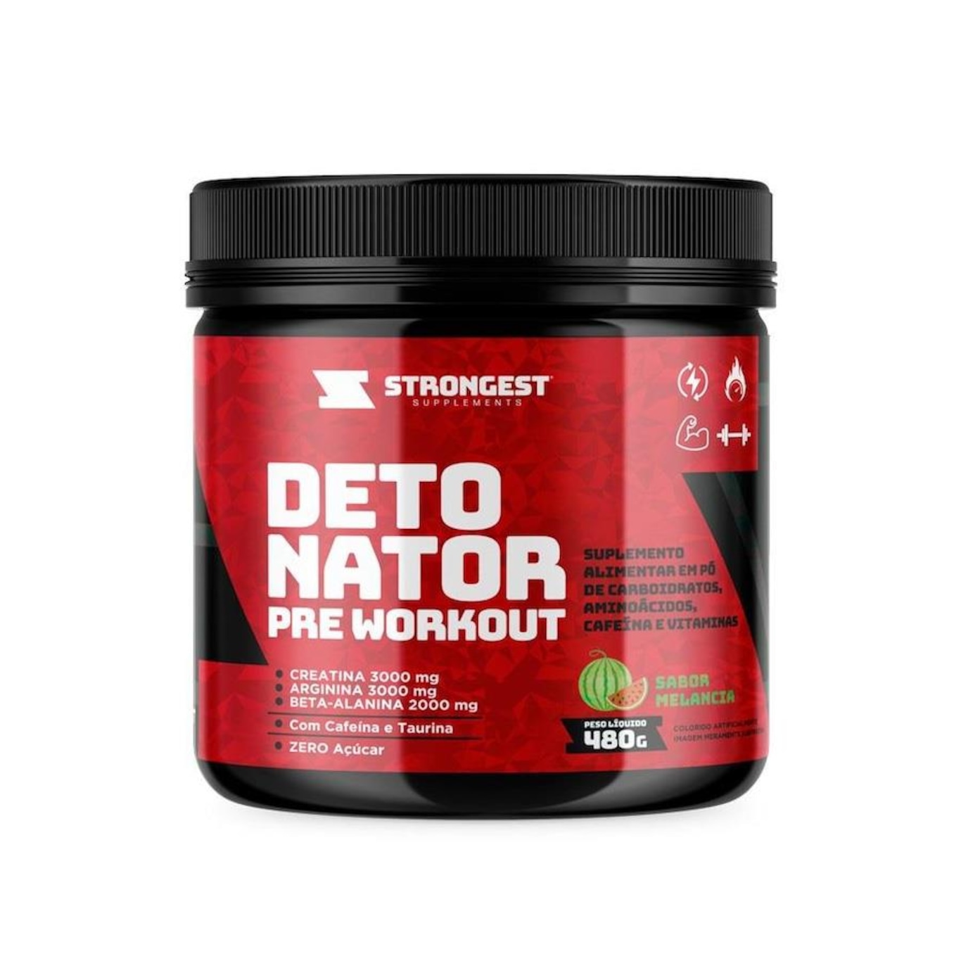 Suplemento Pré Treino Strongest Detonator - 480g - Foto 1