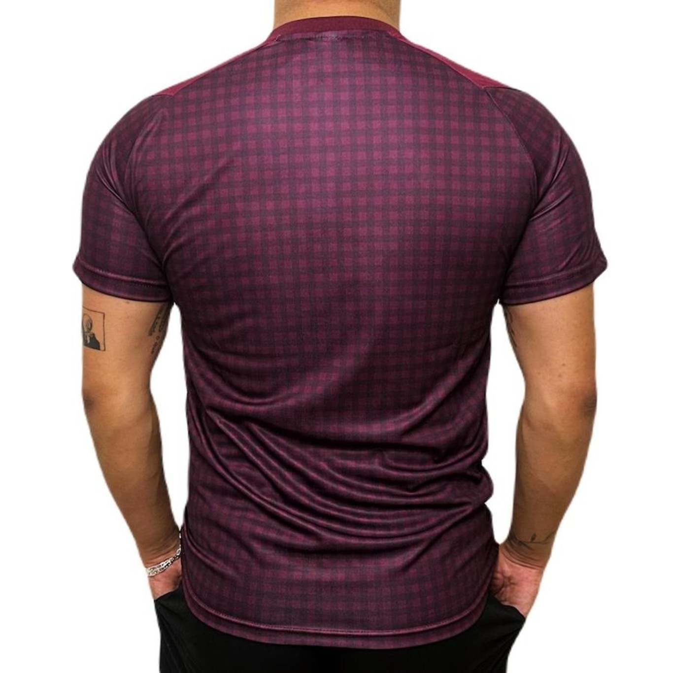 Camisa do Juventus Mooca Supporter Plaid Kappa - Masculina - Foto 4