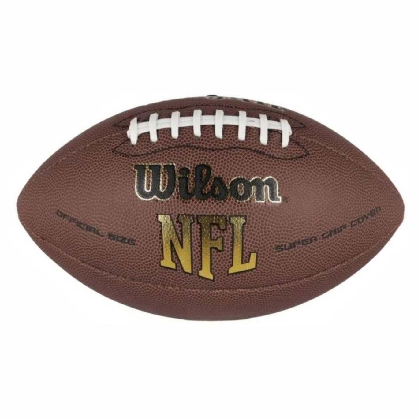 Bola De Futebol Americano Wilson Nfl Super Grip Oficial Size - Foto 1