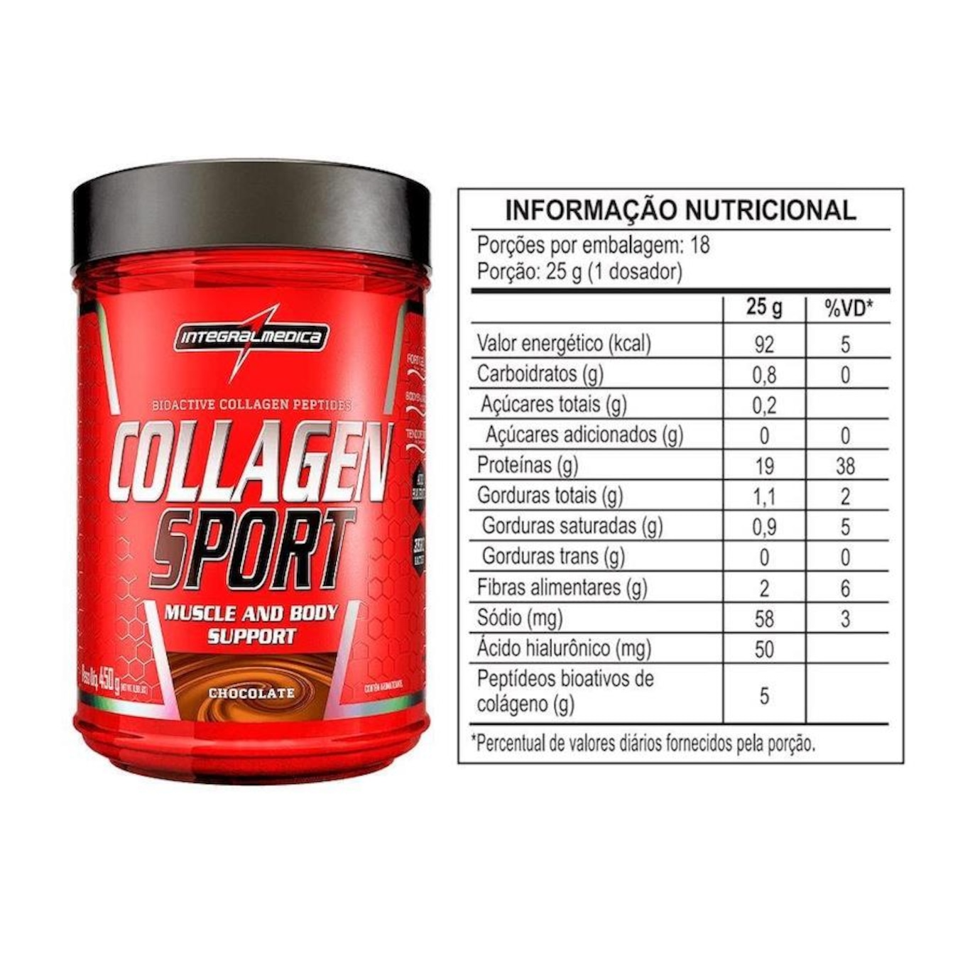 Collagen Sport 450G Integralmédica - Foto 2