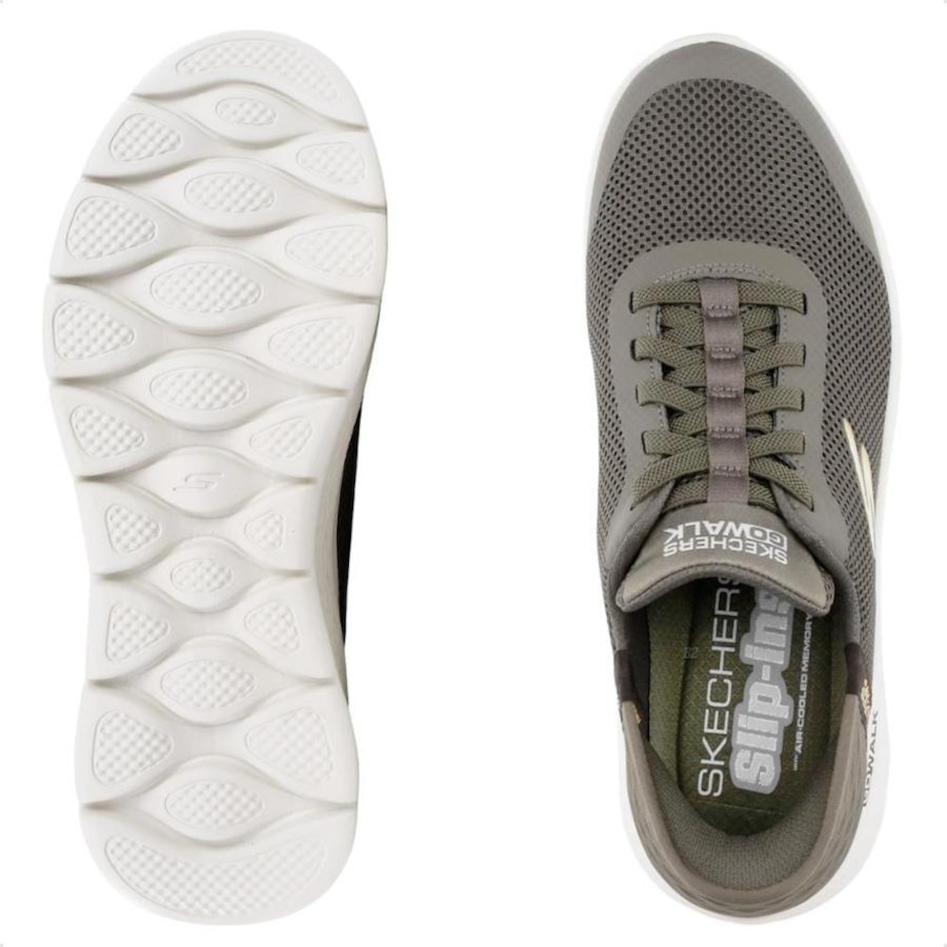 Tênis Skechers Go Walk Flex Hands Up - Masculino - Foto 5