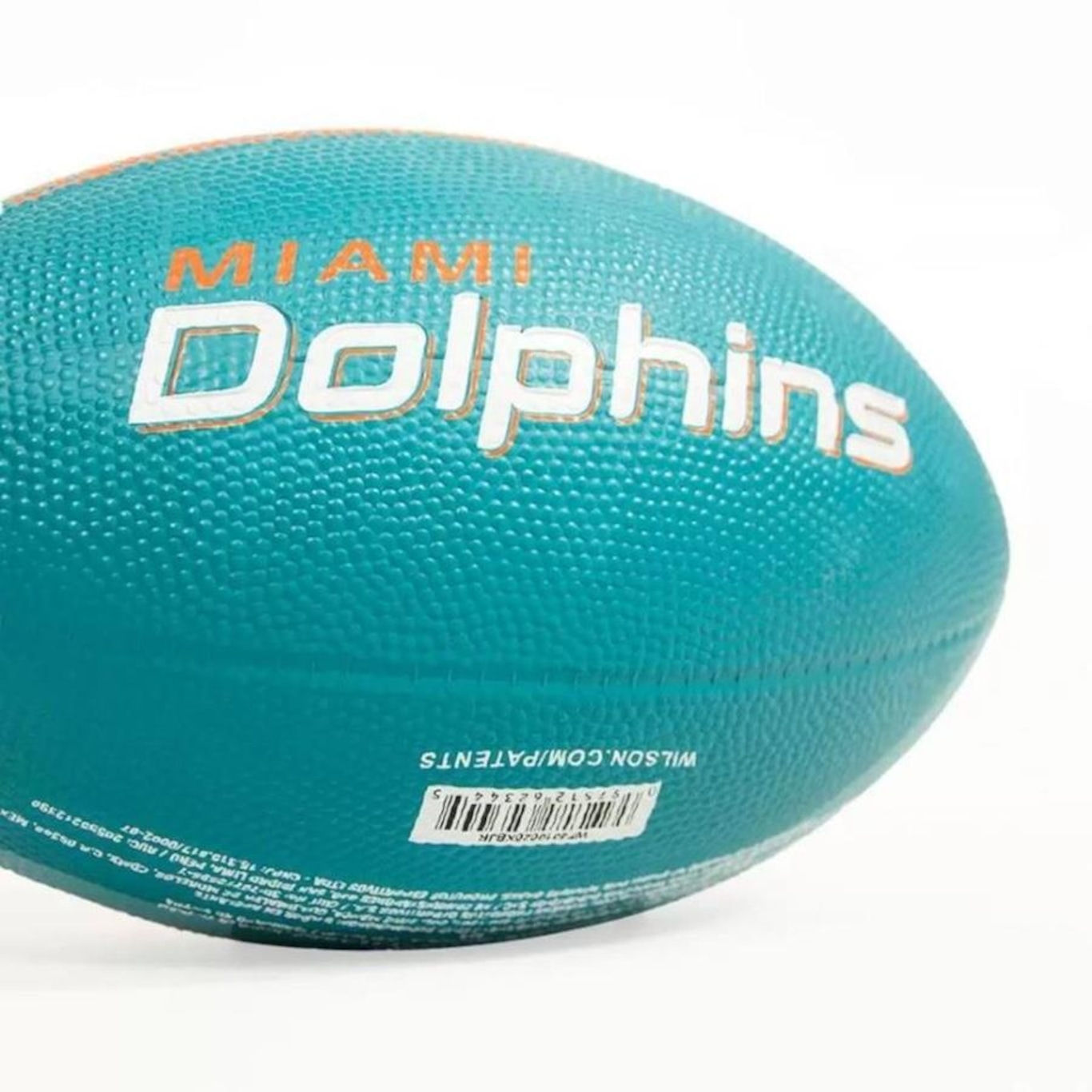 Bola Futebol Americano Wilson Nfl Team Tailgate Jr Miami - Foto 4