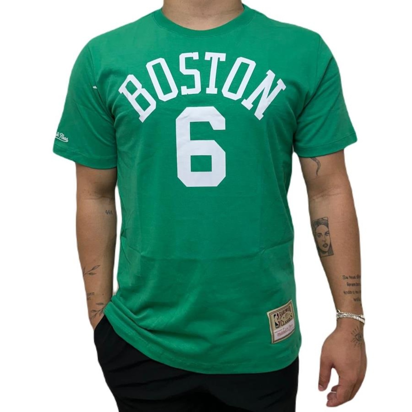 Camiseta Nba Boston Celtics Neon Mitchell & Ness - Masculina - Foto 2