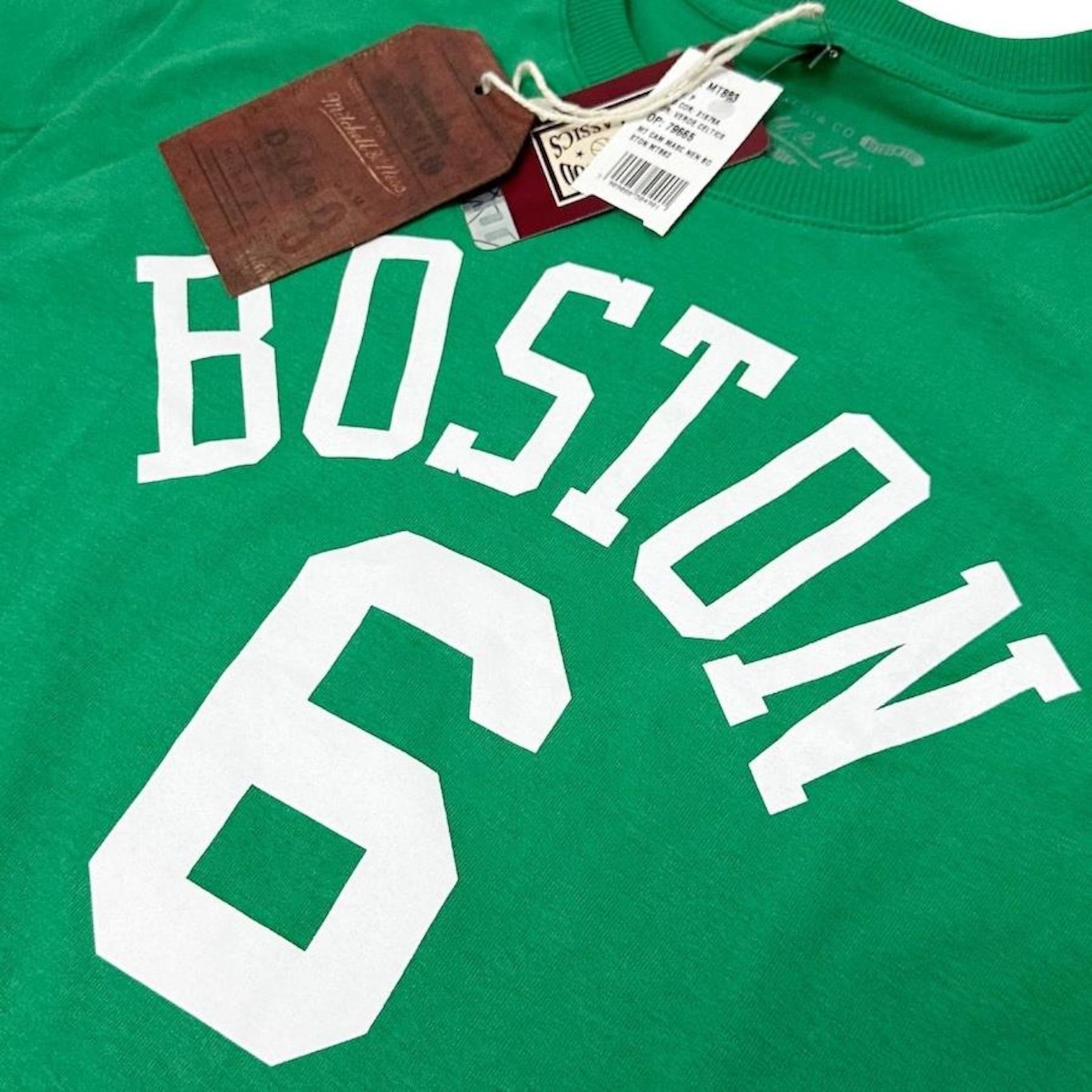 Camiseta Nba Boston Celtics Neon Mitchell & Ness - Masculina - Foto 4