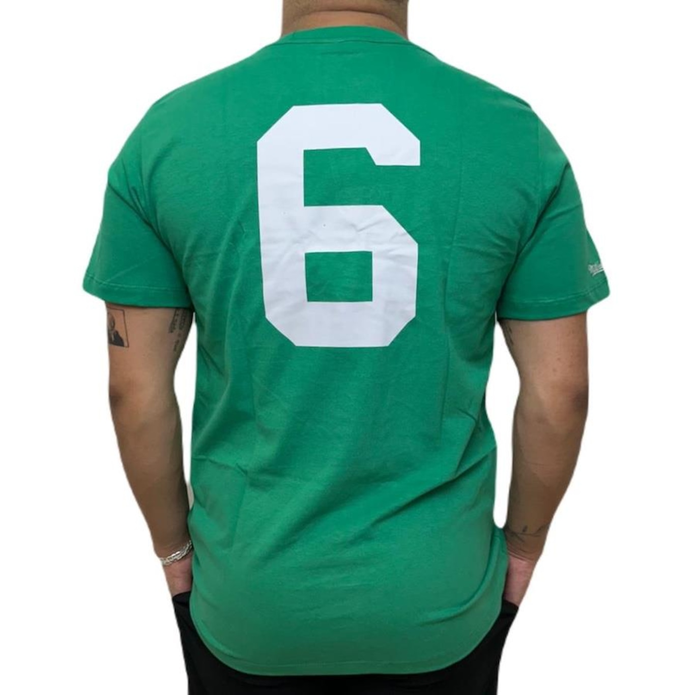 Camiseta Nba Boston Celtics Neon Mitchell & Ness - Masculina - Foto 5