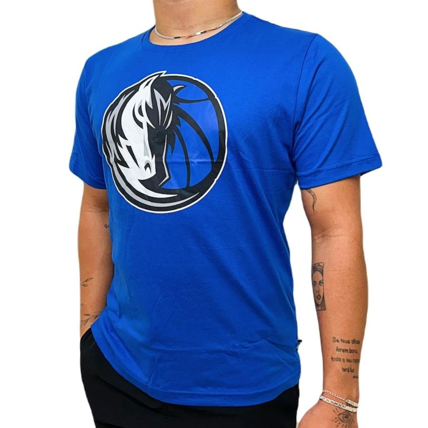 Camiseta Nba Dallas Mavericks Mitchell & Ness - Masculina - Foto 3