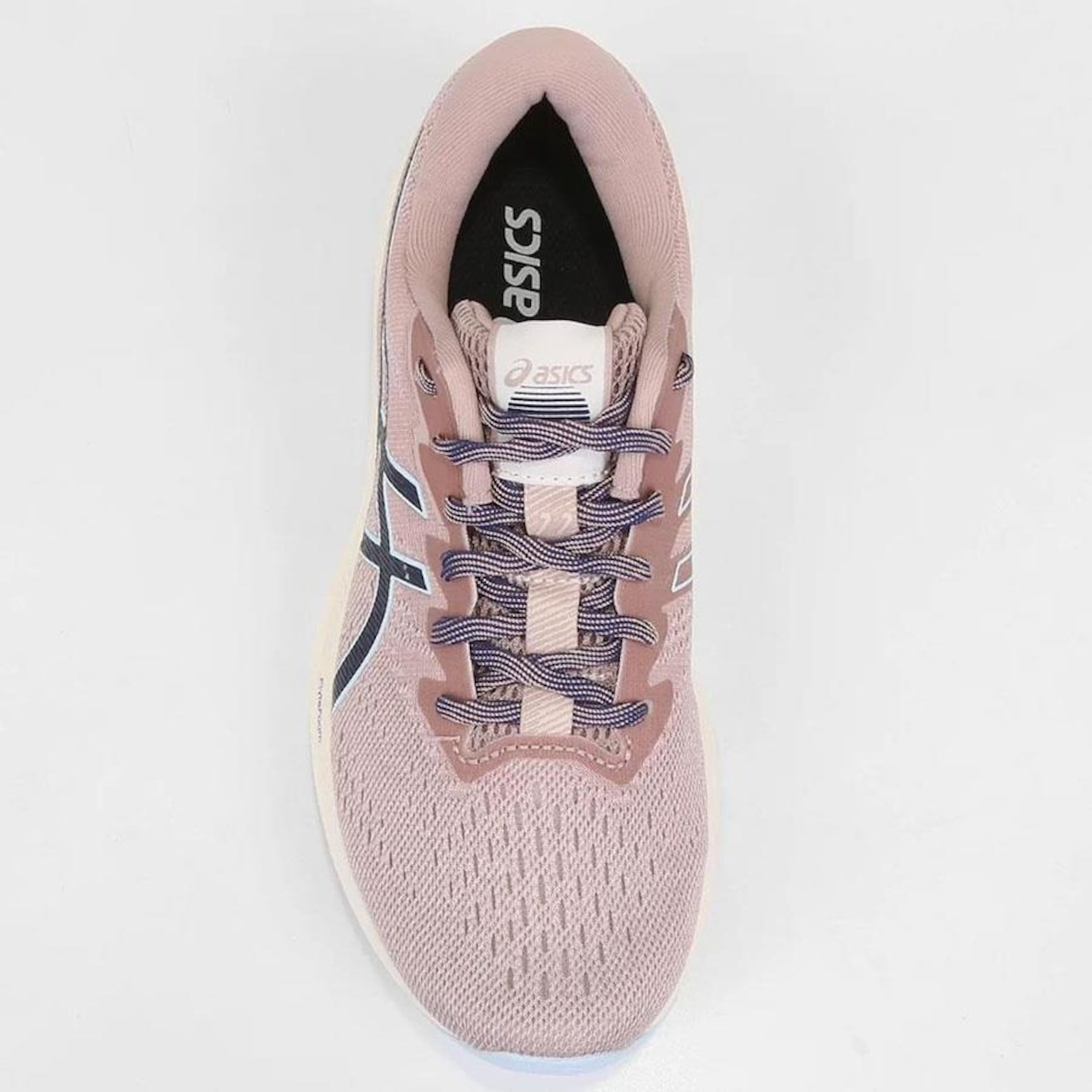 Tênis Asics Gt 1000 11 Rosa+Azul Feminino - Foto 3