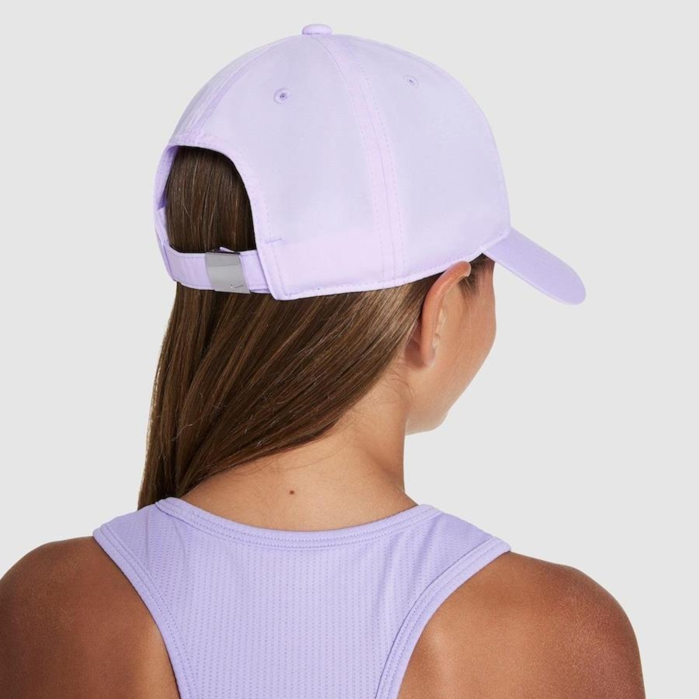 Boné Nike Dri-Fit Swoosh Metal - Strapback - Infantil - Foto 2