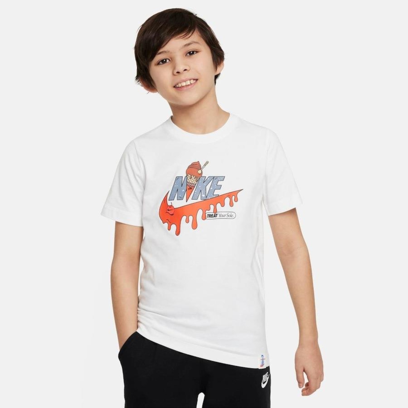 Camiseta Nike Sportswear - Infantil - Foto 1