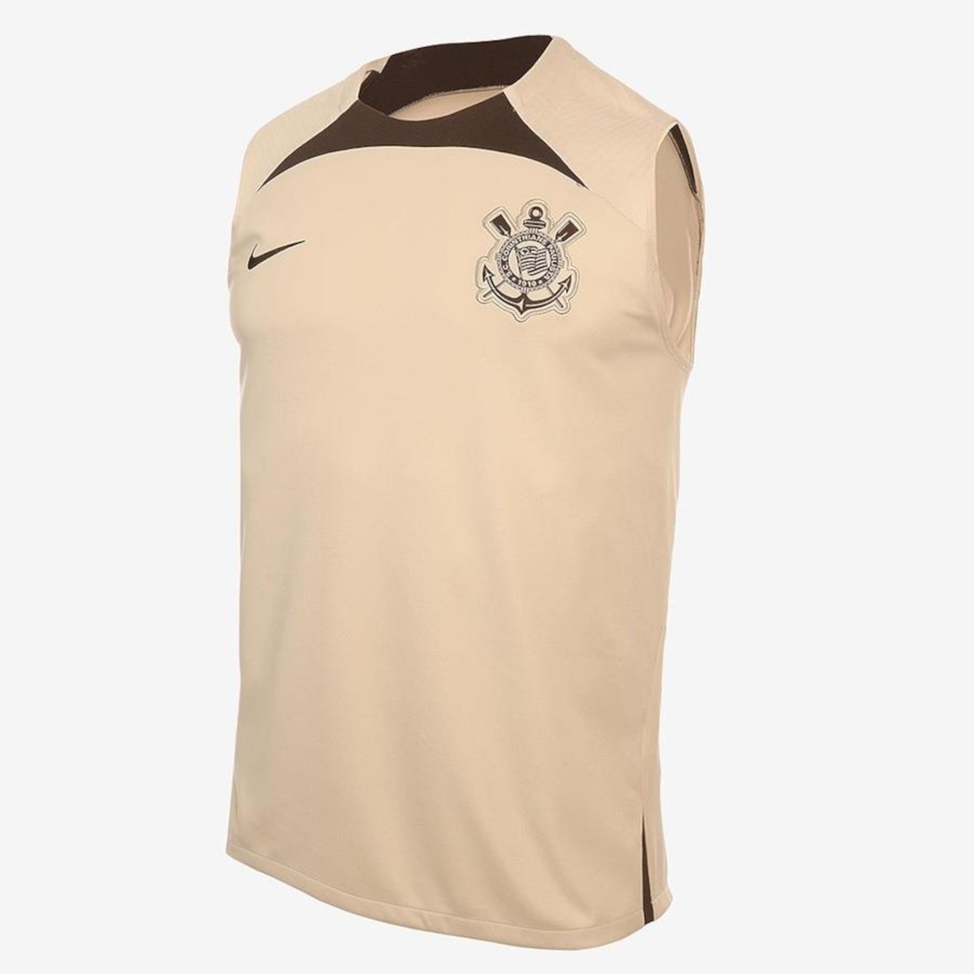 Camiseta Regata Nike Corinthians Treino 2024 Strike - Masculina - Foto 1