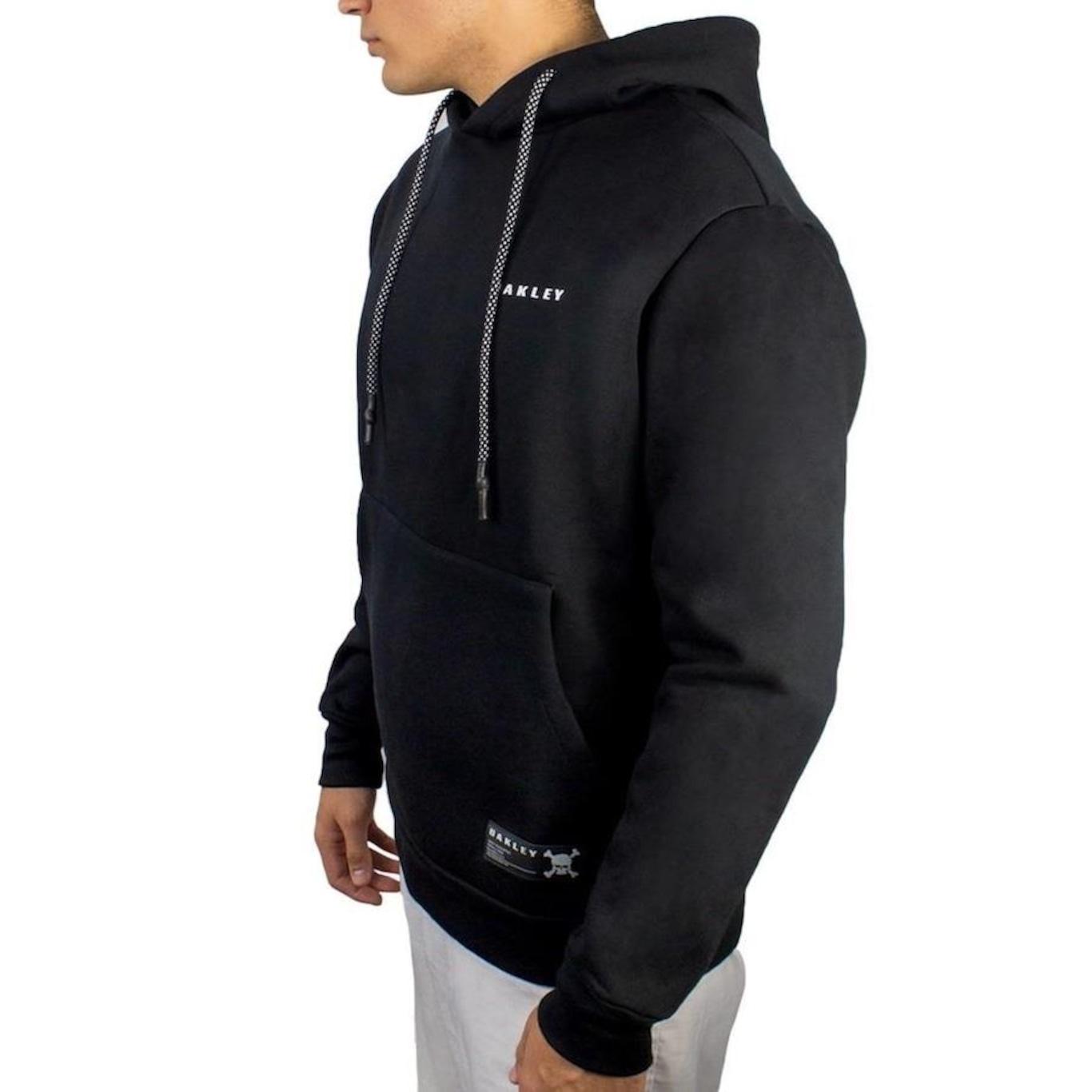 Blusão de Moletom com Capuz Oakley Heritage Big Skull Hoodie - Masculino - Foto 3