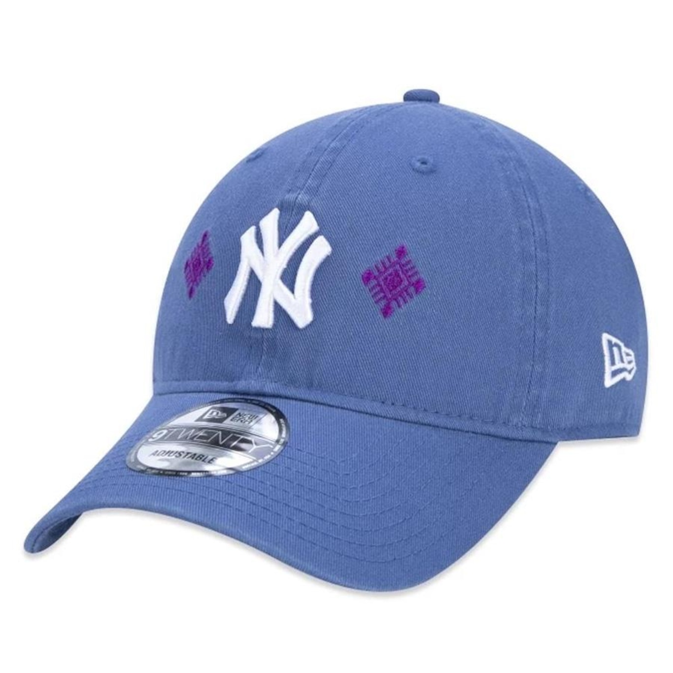 Boné Aba Curva New Era 920 New York Yankees Cultural Remixes - Strapback - Adulto - Foto 1