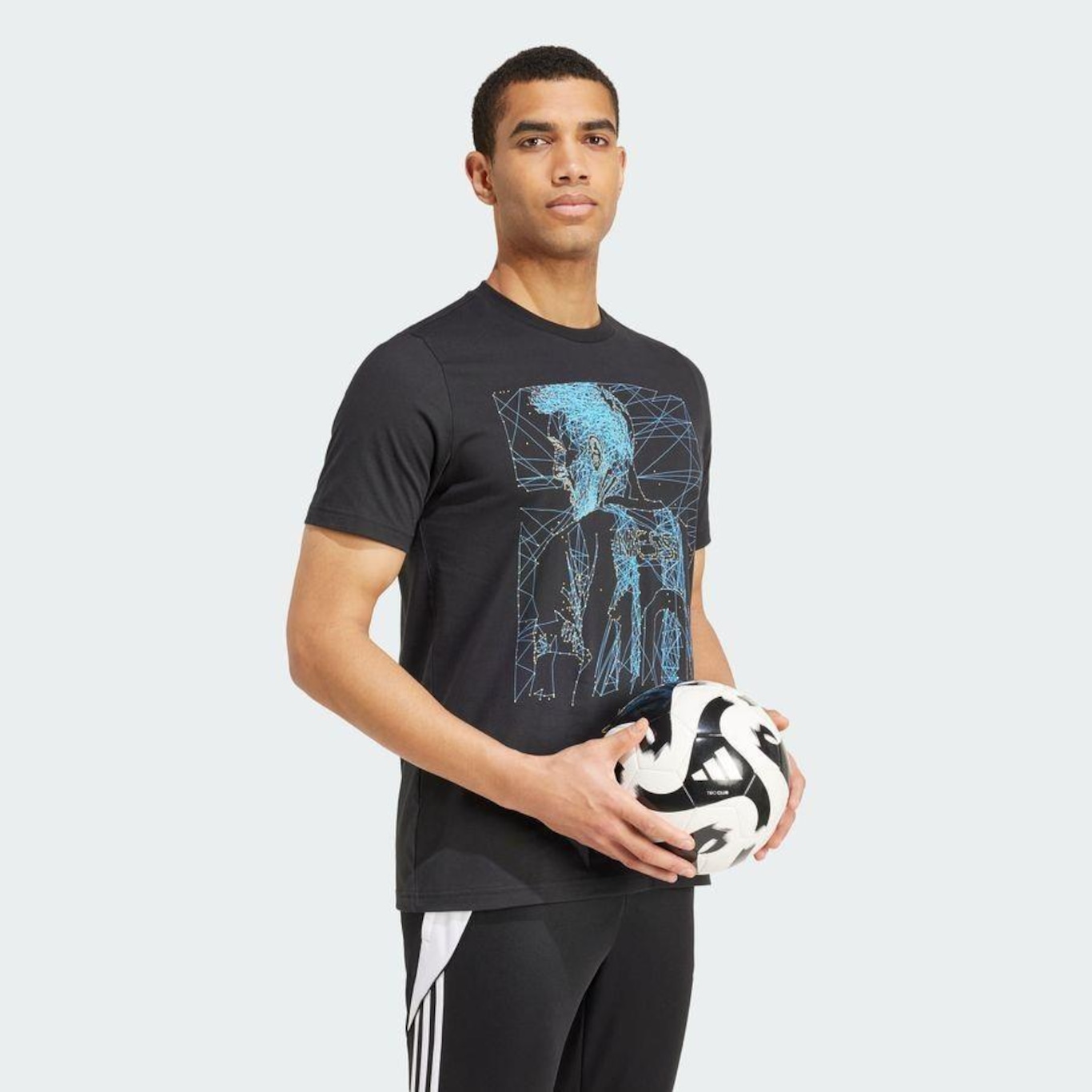 Camiseta adidas Estampada Futebol Messi - Masculina - Foto 6