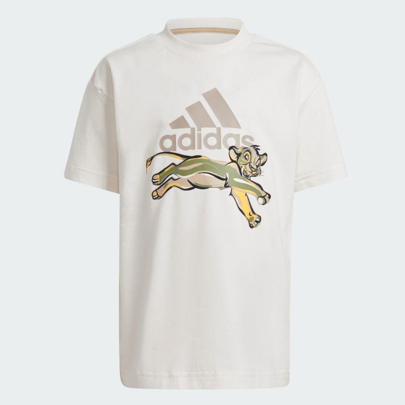 Camiseta adidas Disney Rei Leão - Infantil - Foto 4