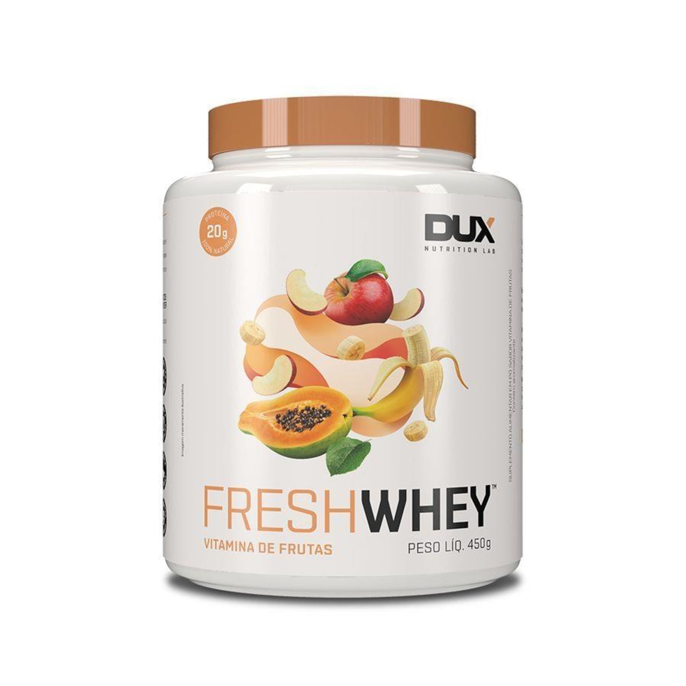 Freshwhey? Dux Nutrition Vitamina de Frutas - 450g - Foto 1