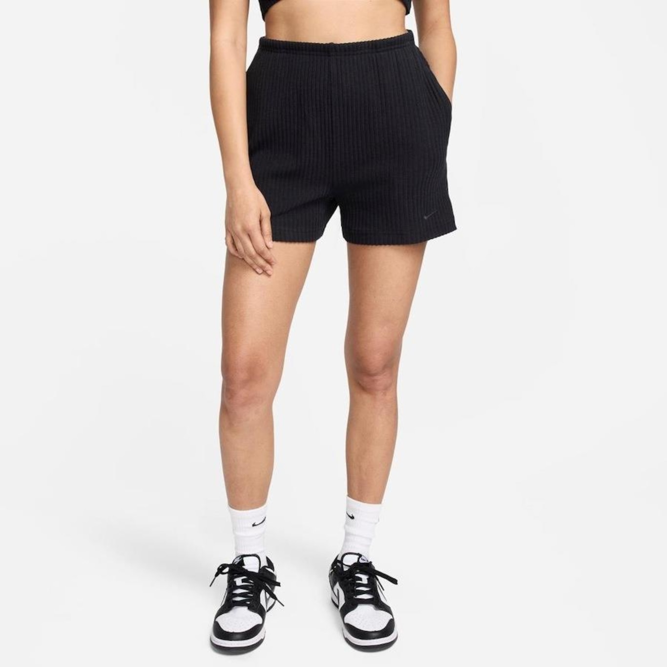 Short Nike Sportswear Knit 3In - Feminino - Foto 1