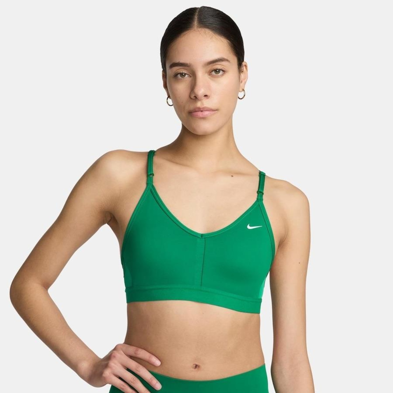 Top Fitness Nike Dri-Fit Indy - Feminino - Foto 1