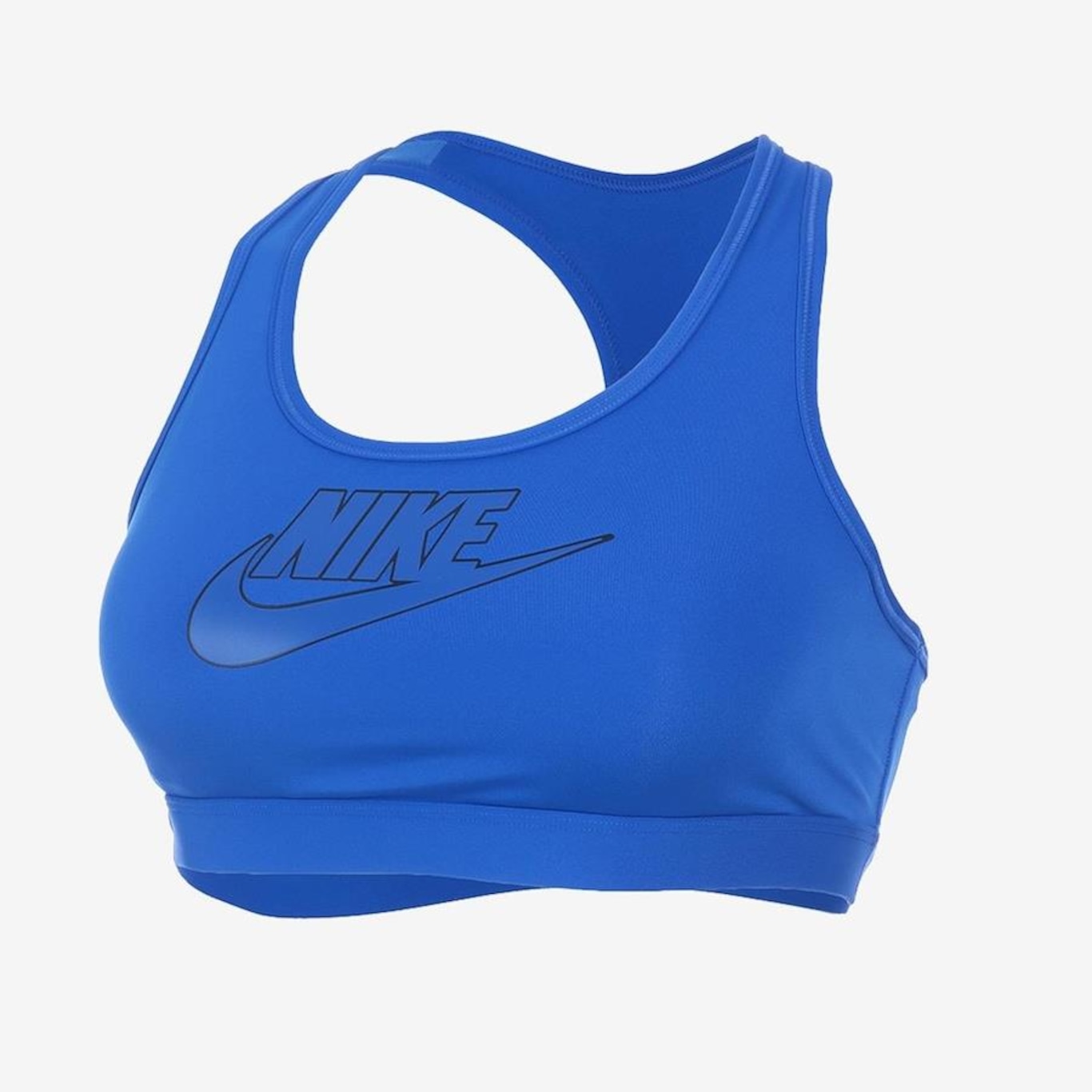 Top Fitness Nike Swoosh Futura - Feminino - Foto 1