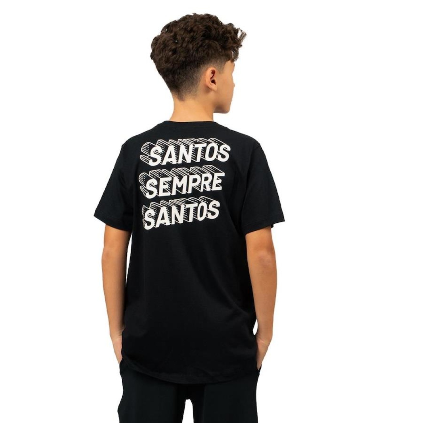 Camiseta do Santos Surf Center Oficial Classic - Infantil - Foto 2