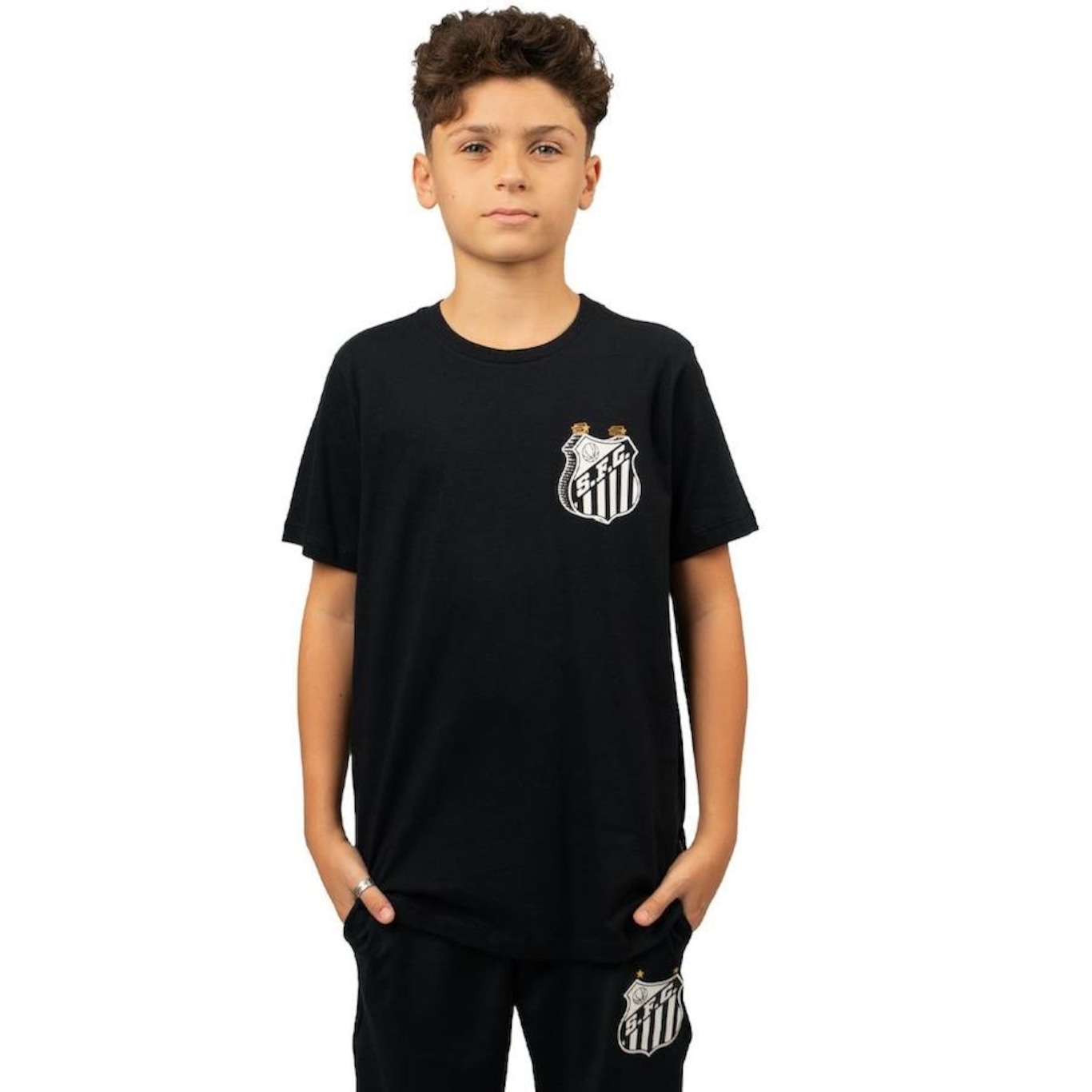 Camiseta do Santos Surf Center Oficial Classic - Infantil - Foto 4