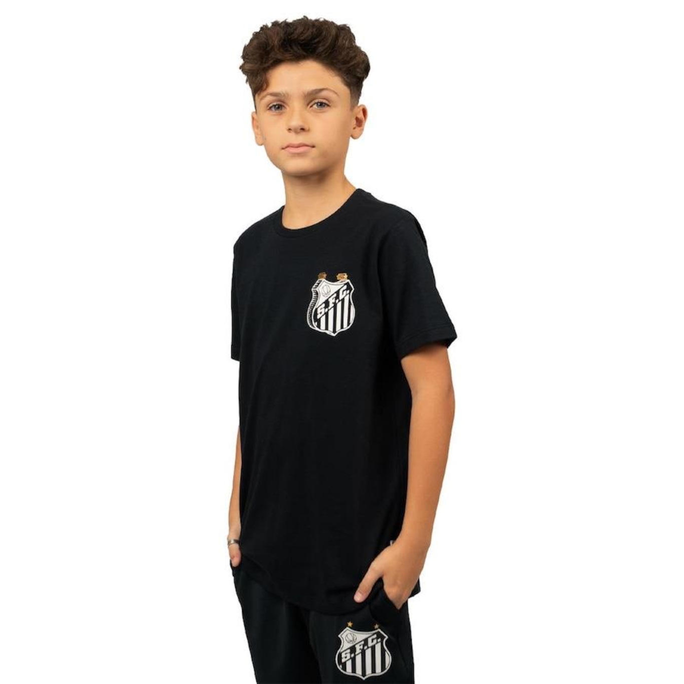 Camiseta do Santos Surf Center Oficial Classic - Infantil - Foto 5