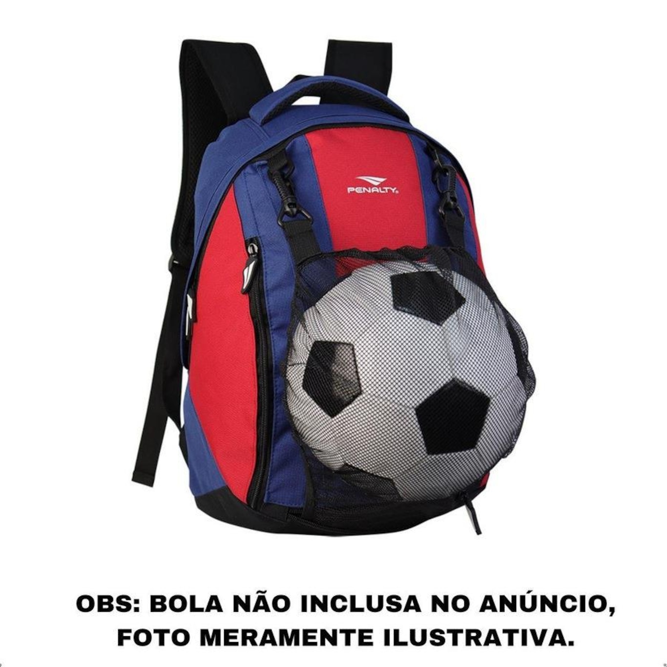 Mochila Penalty Esportiva 21 Litros com Porta Bola - 21 Litros - Foto 1