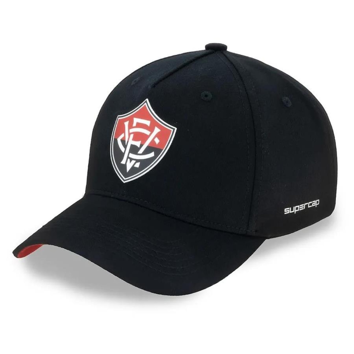 Boné Aba Curva do Vitória Supercap Escudo Oficial - Snapback - Adulto - Foto 1