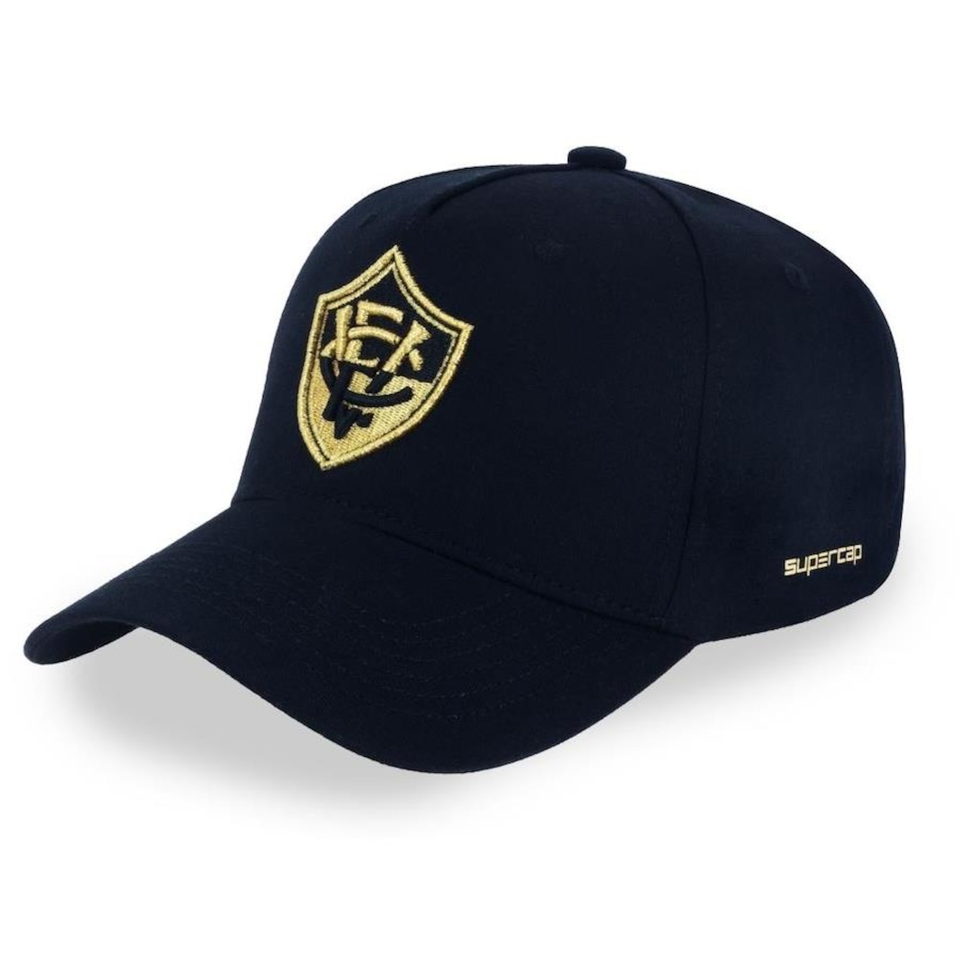 Boné Aba Curva do Vitória Supercap Ultracap Campeão Gold Oficial - Snapback - Adulto - Foto 1