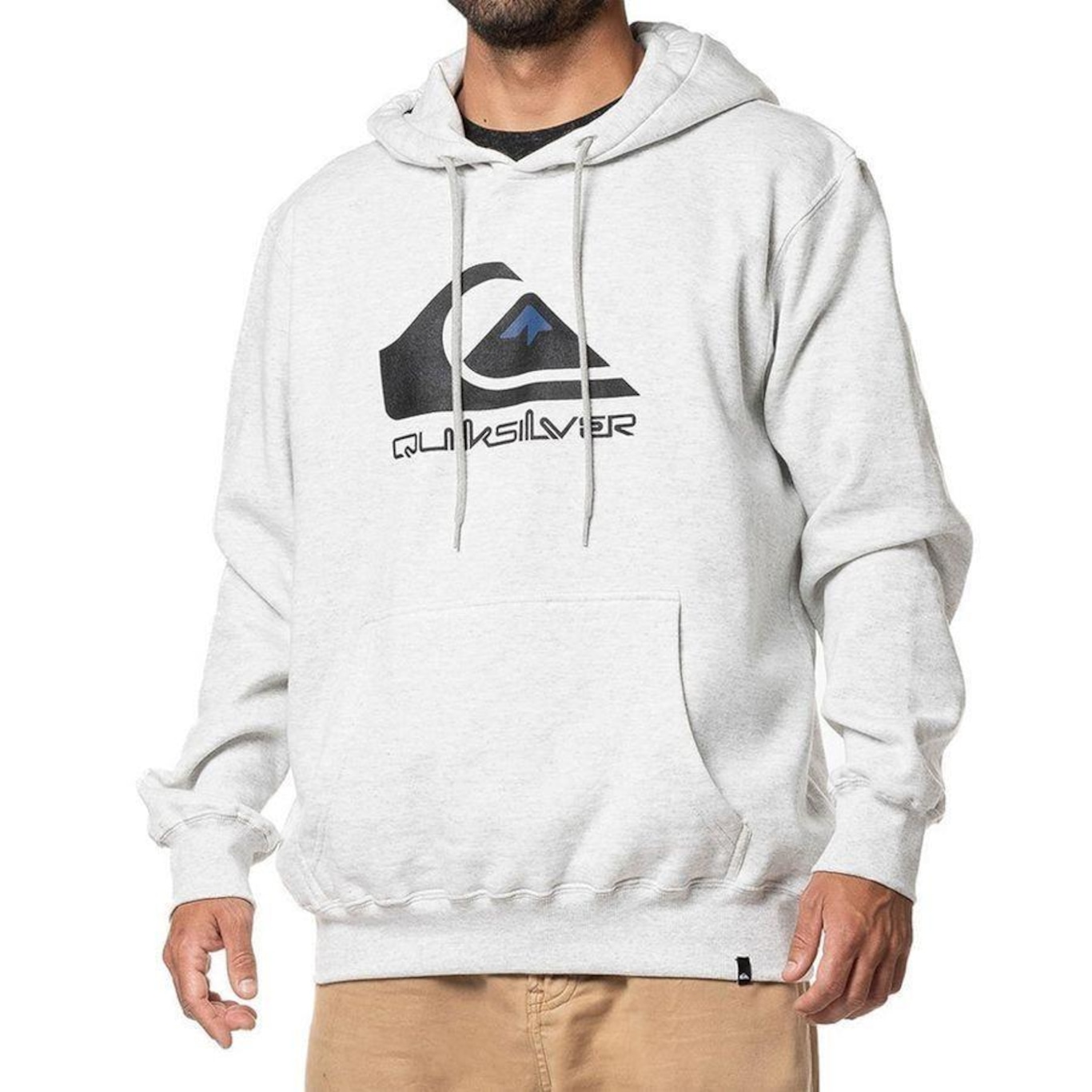 Blusão de Moletom Quiksilver Fech Full Logo - Masculino - Foto 2