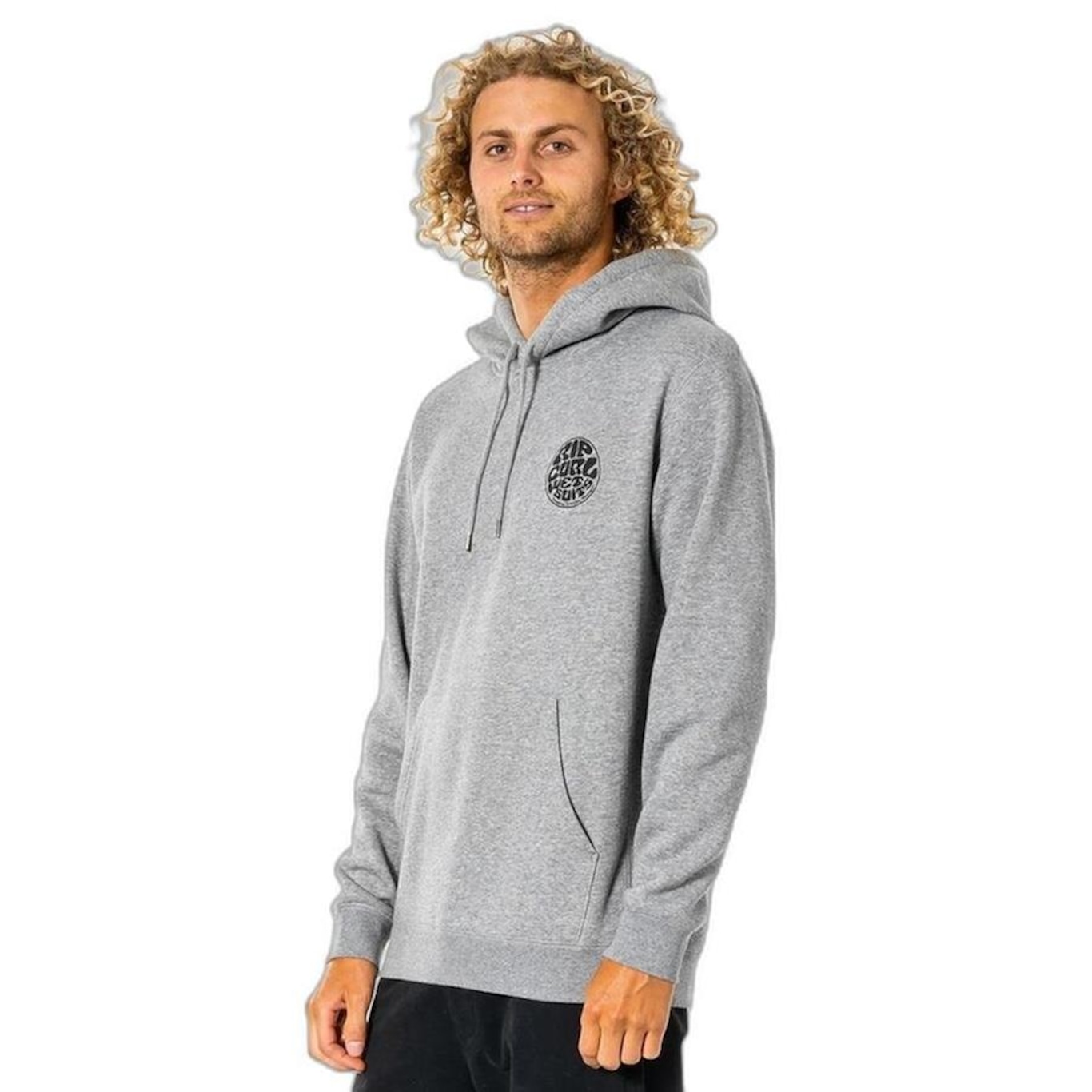 Blusão de Moletom Rip Curl Wetsuit Icon Hood Brazil Masculino - Foto 2