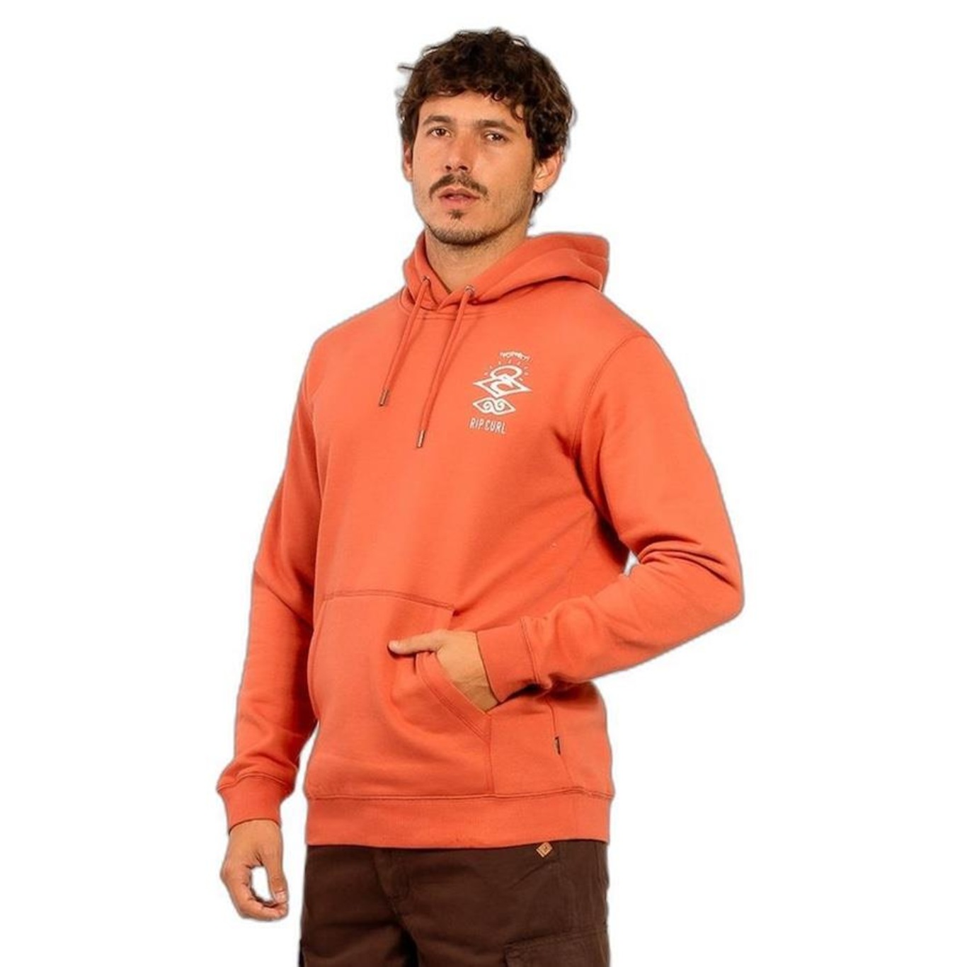 Blusão de Moletom Rip Curl Search Icon Hood Masculino - Foto 2