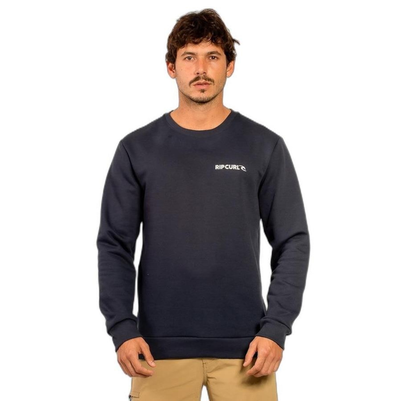 Moletom Rip Curl Brand Logo - Masculino - Foto 1