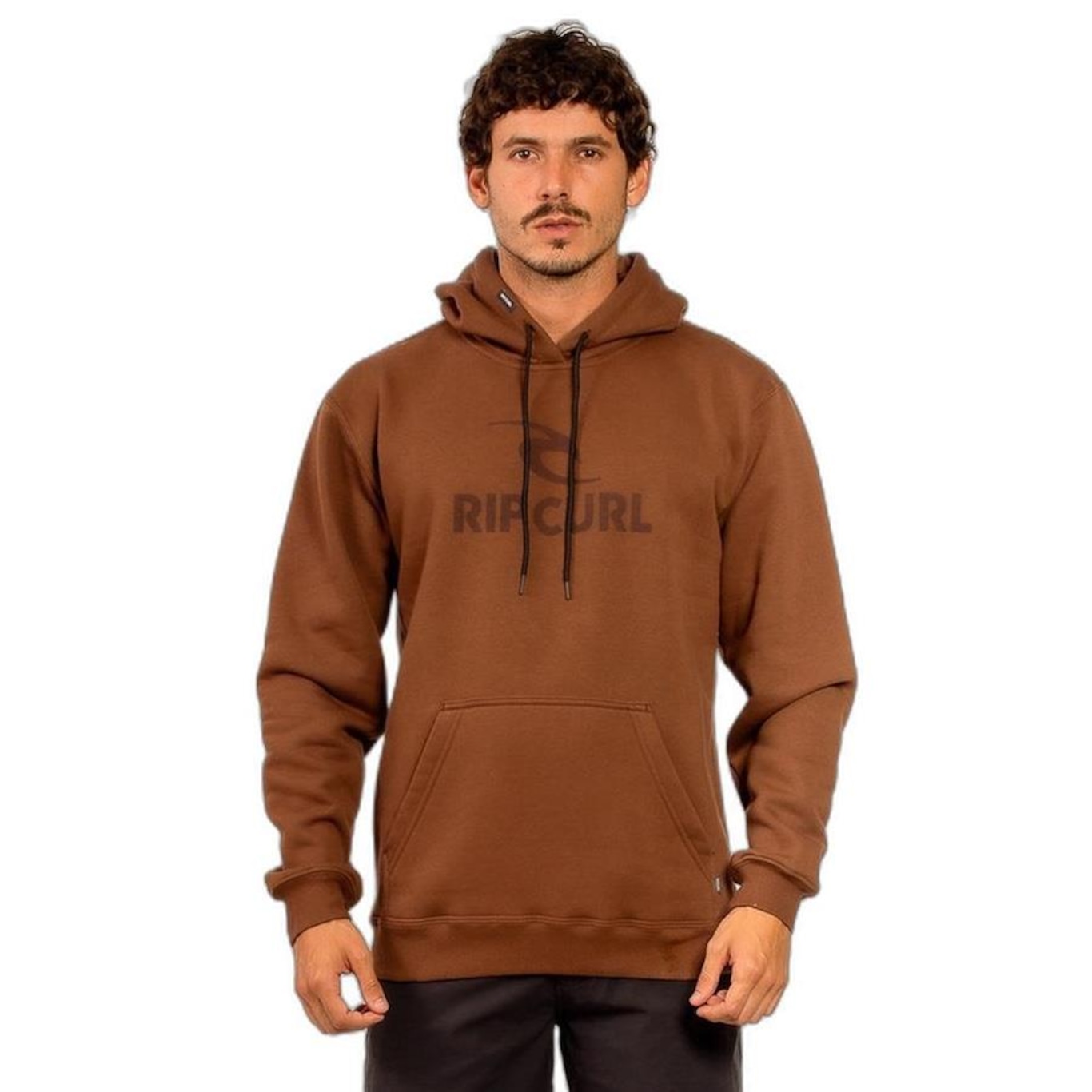 Blusão de Moletom Rip Curl Sphere Icon Logo Hood Masculino - Foto 1