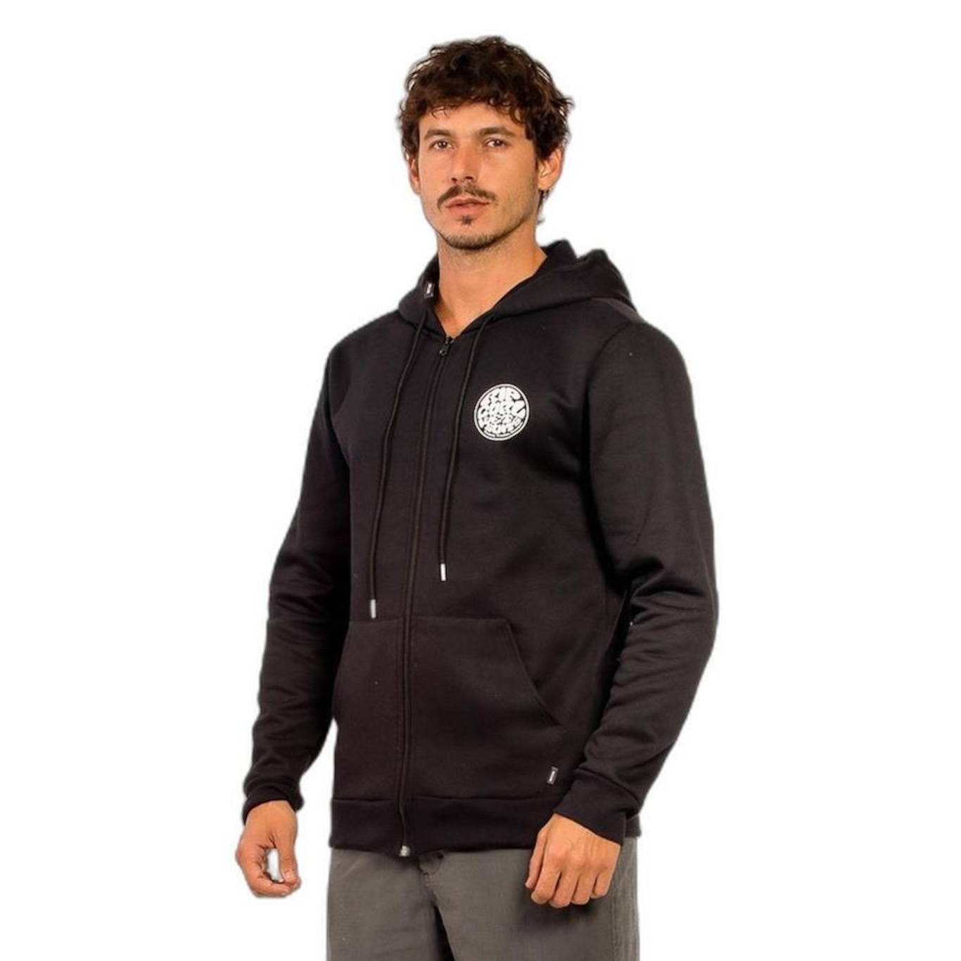 Blusão de Moletom Rip Curl Round Logo Masculino - Foto 2