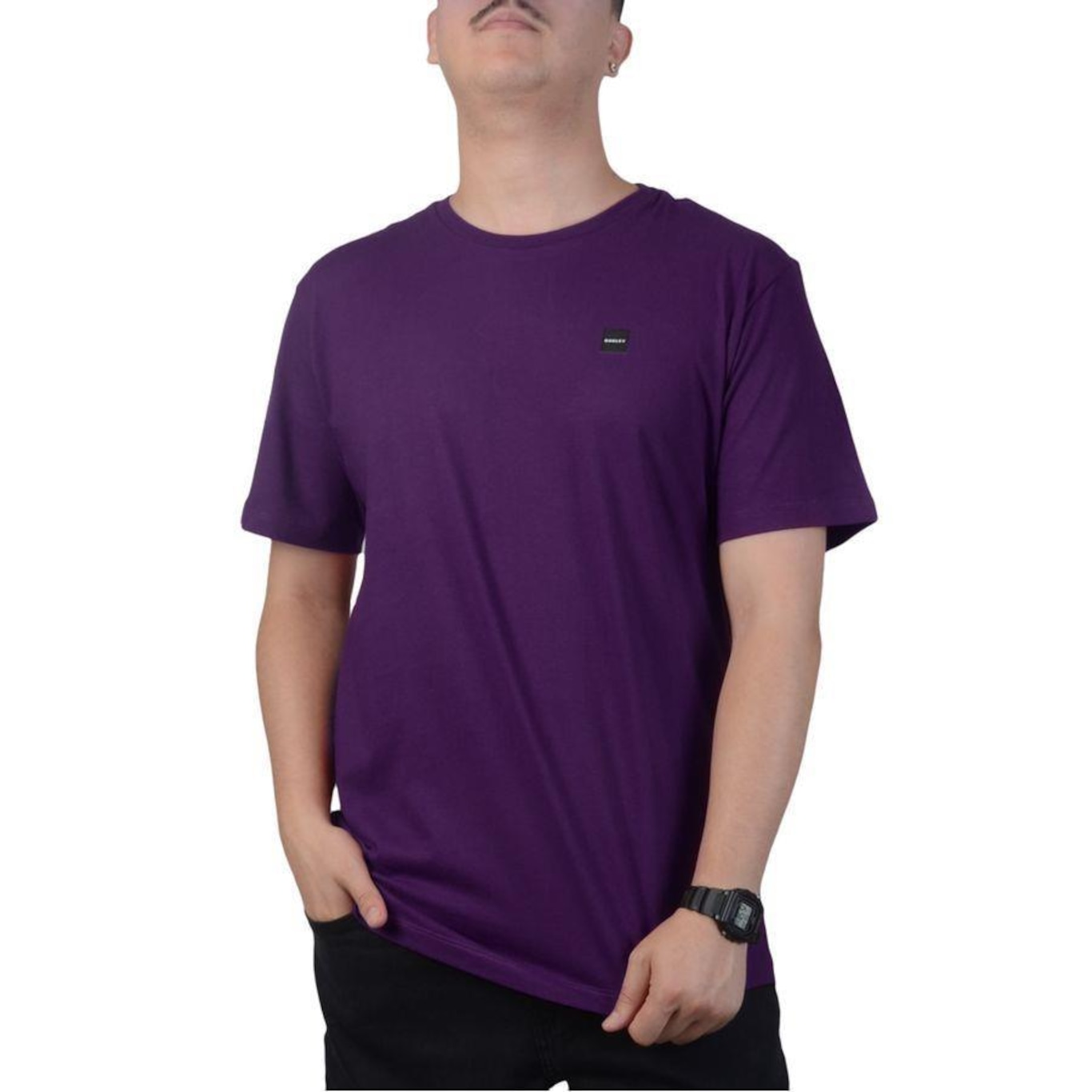 Camiseta Oakley Patch 2.0 Tee Vintage - Masculina - Foto 1