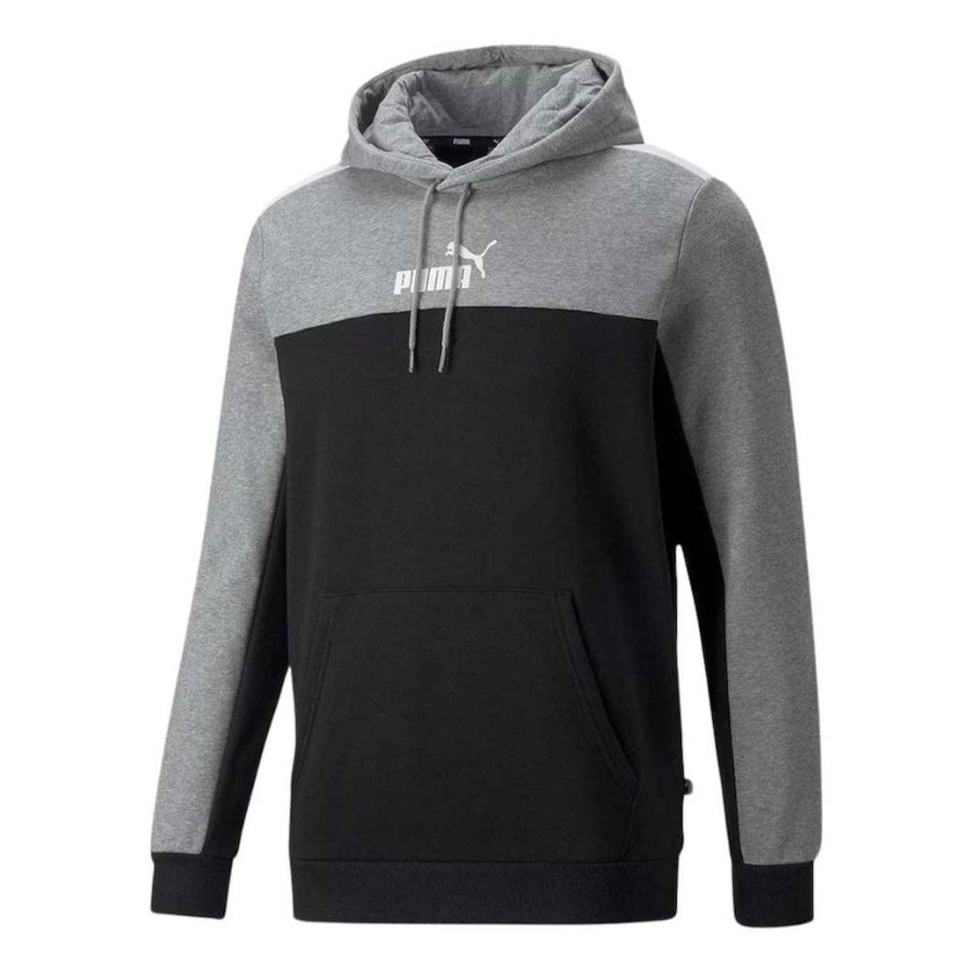 Blusão Puma Essentials Plus Block Fleece - Masculino - Foto 1