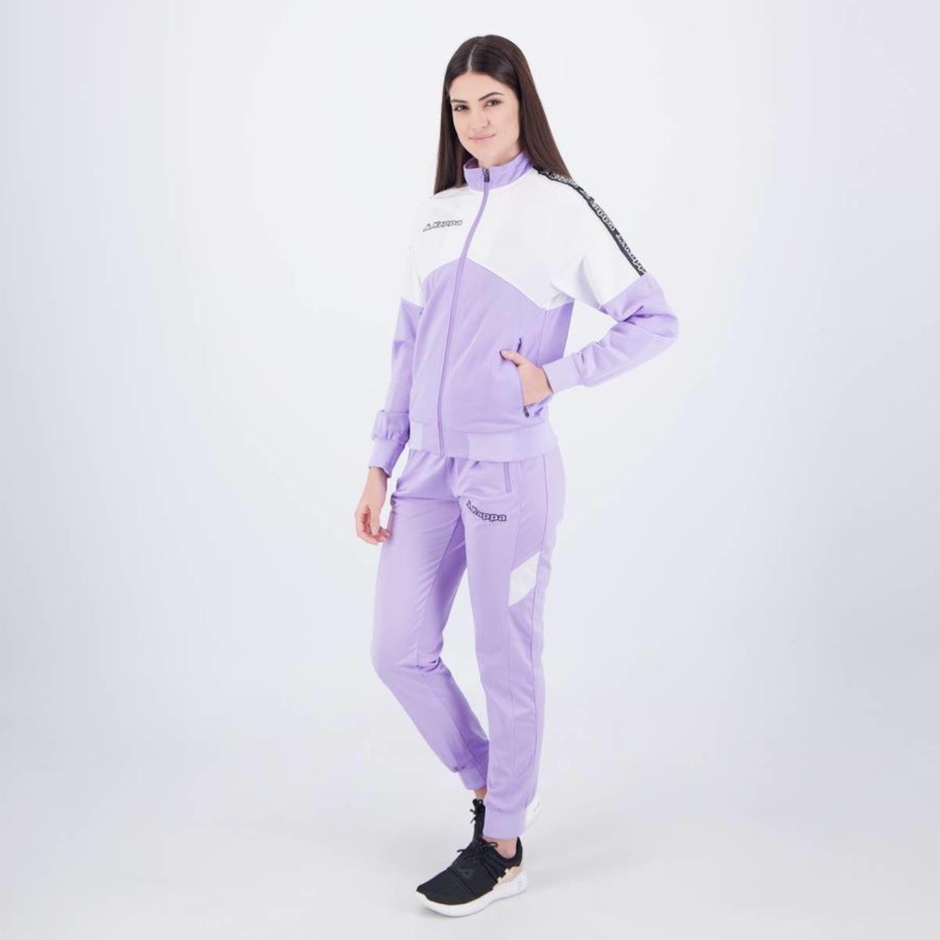 Agasalho Kappa Sport Cutts - Feminino - Foto 4