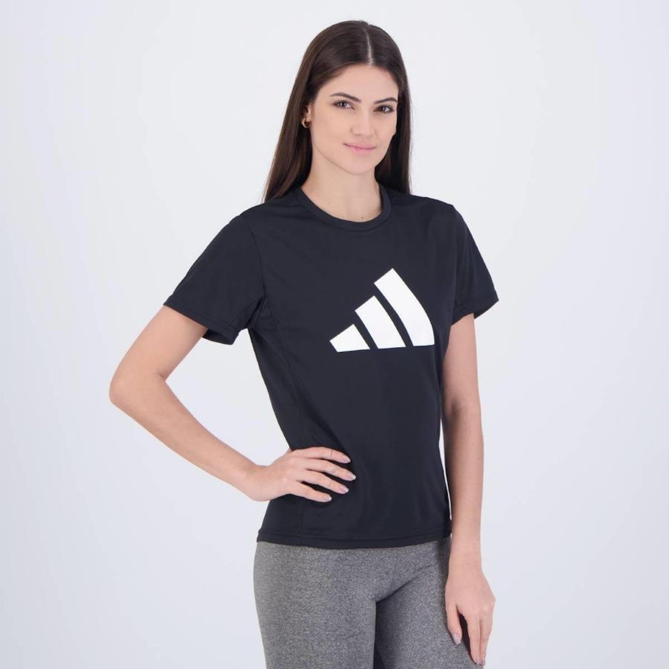 Camiseta adidas Run It - Feminina - Foto 2