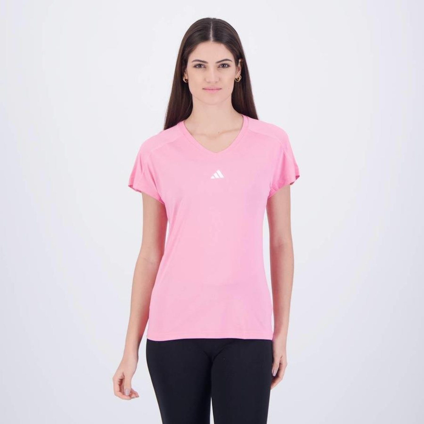 Camiseta adidas Essentials Minimal - Feminina - Foto 1