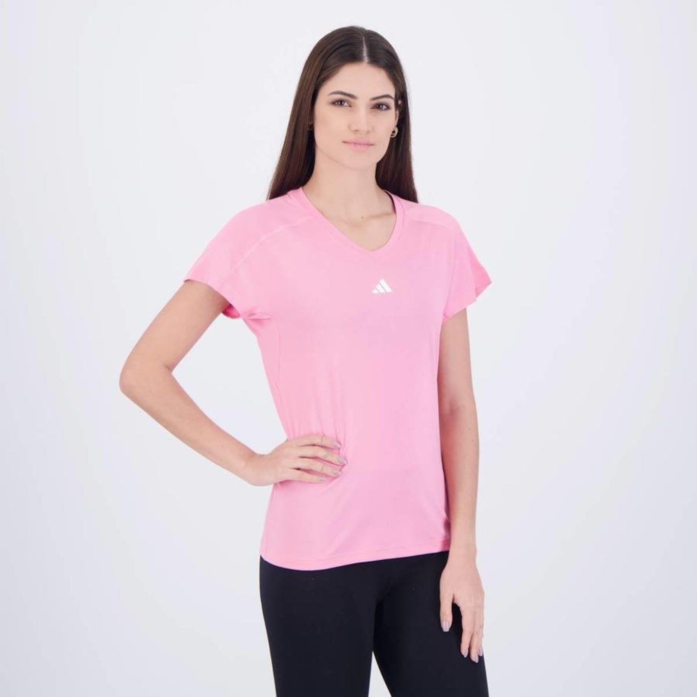 Camiseta adidas Essentials Minimal - Feminina - Foto 2