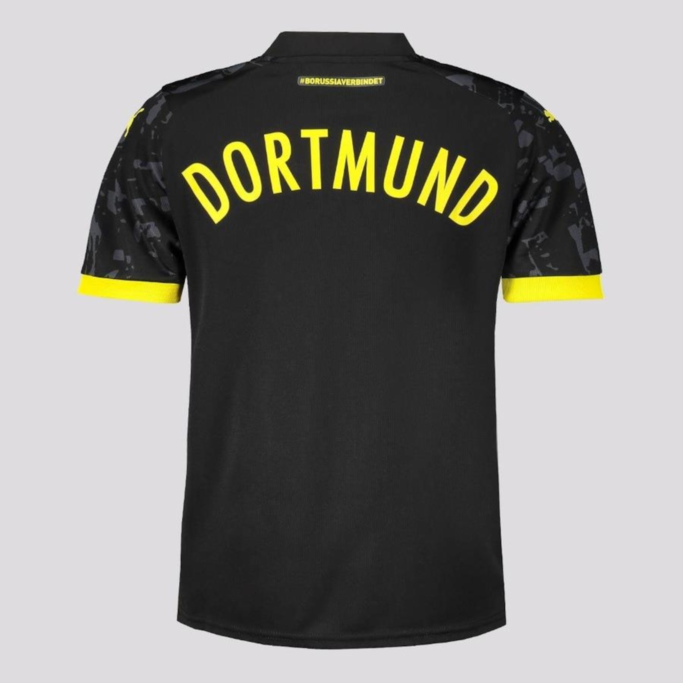 Camisa Borussia Dortmund Away 23/24 Puma - Infantil - Foto 2