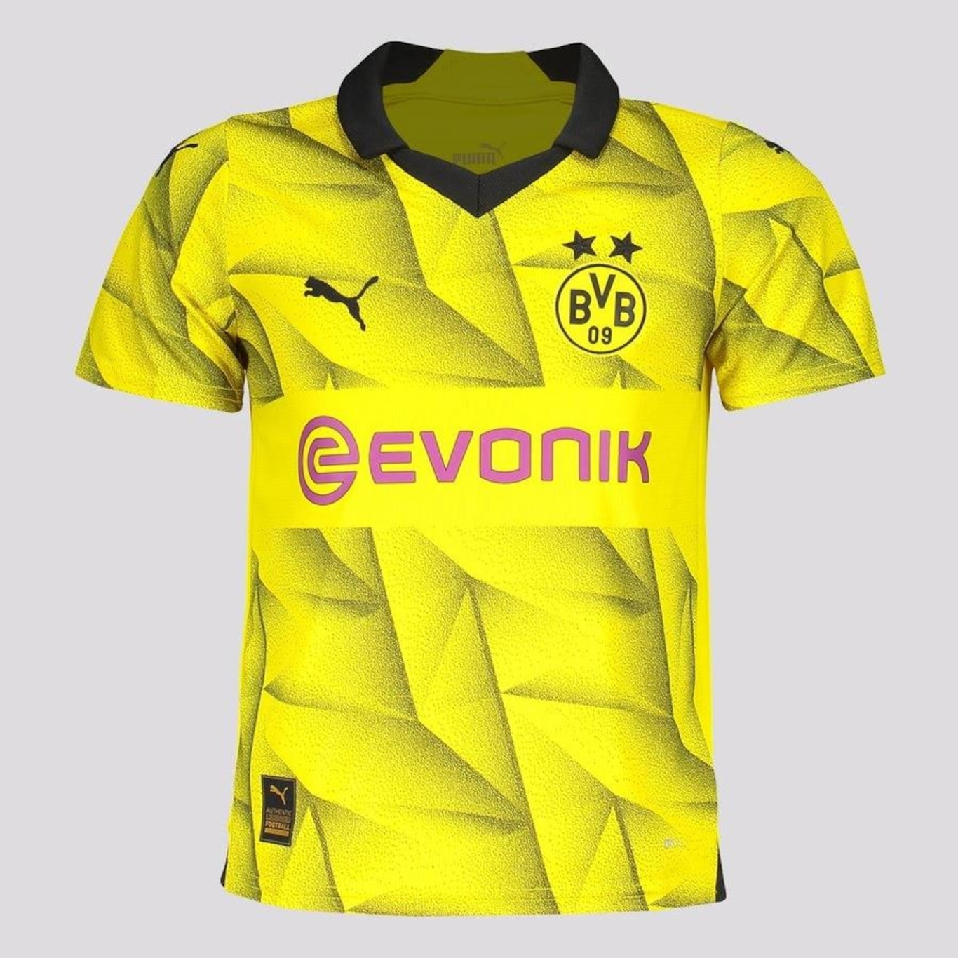 Camisa Borussia Dortmund Third 23/24 Puma - Infantil - Foto 1