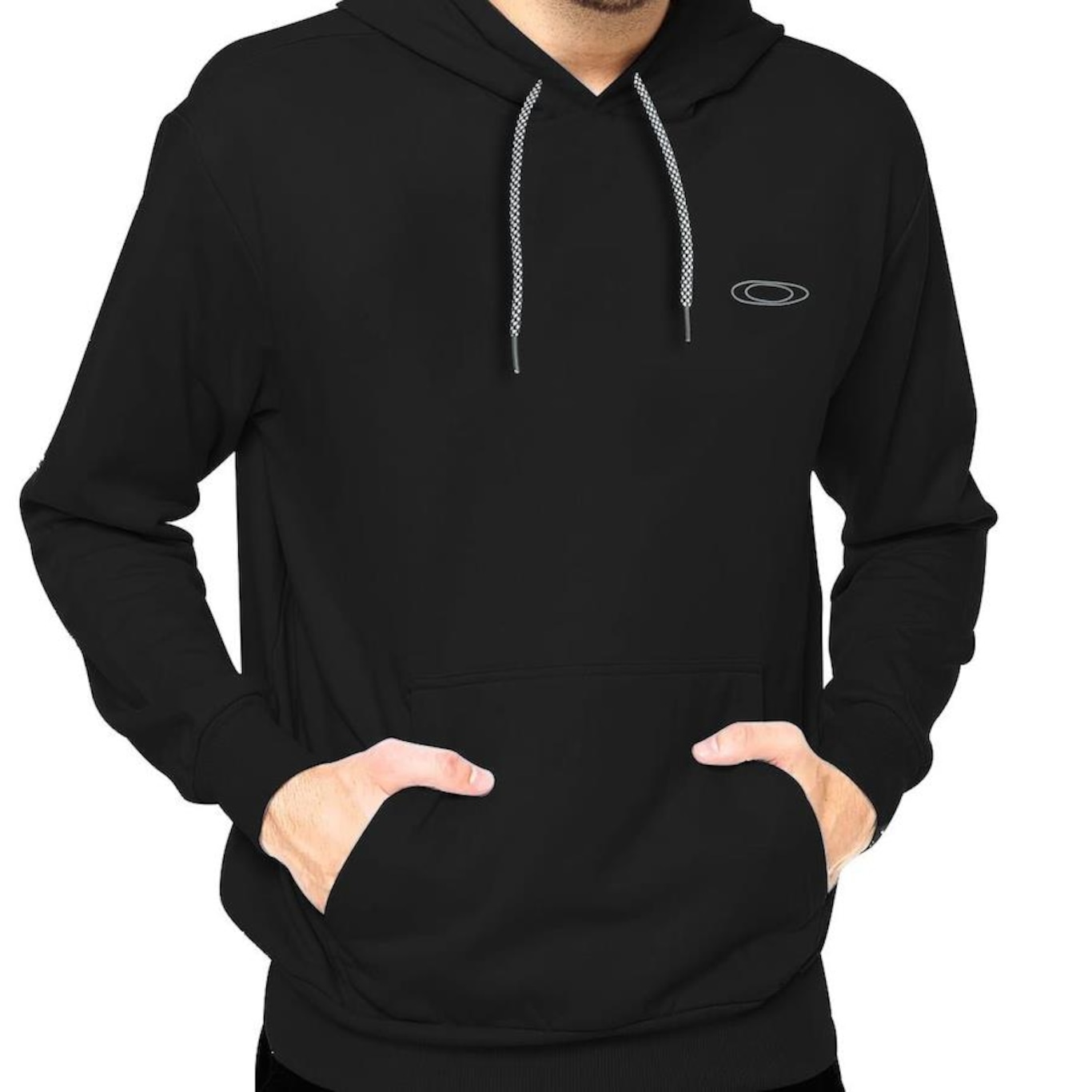 Blusão de Moletom Oakley Ellipse Hoodie - Masculino - Foto 3